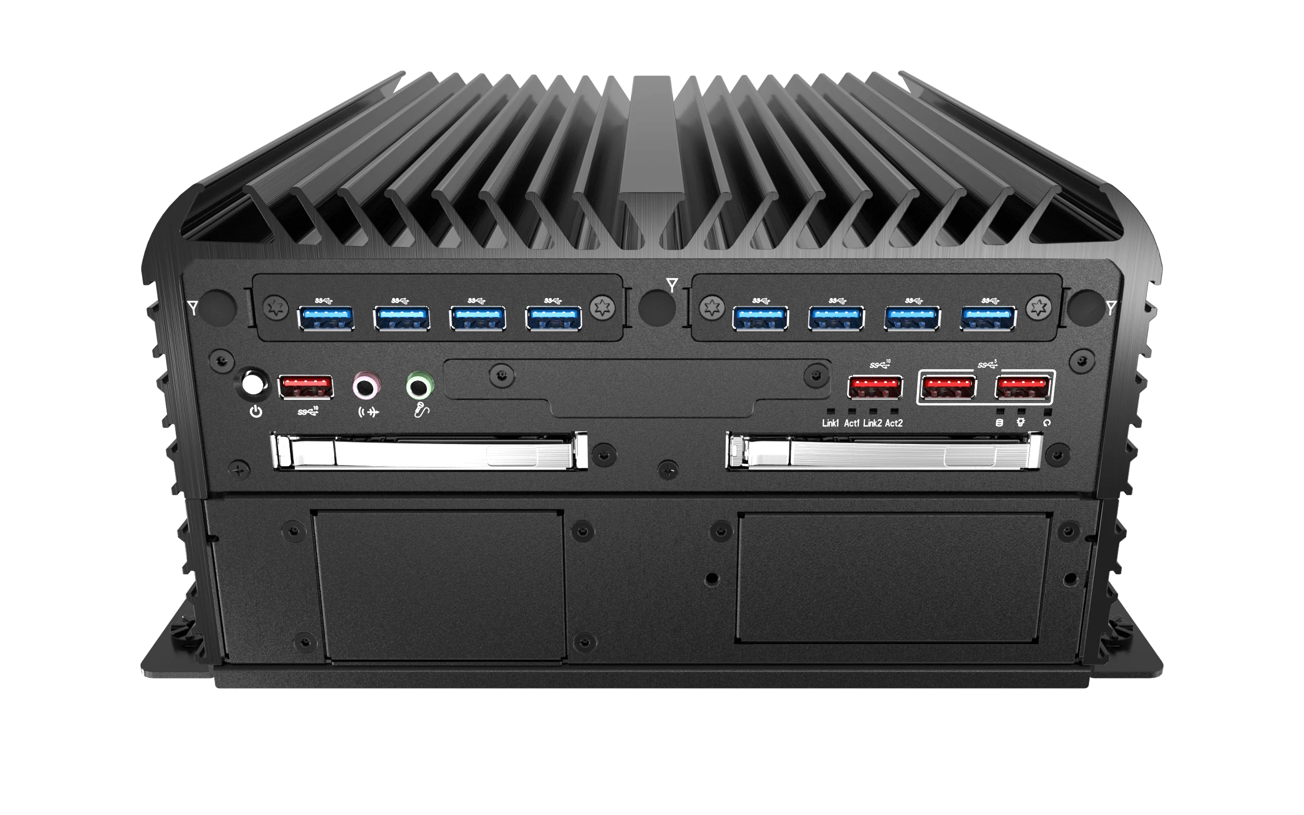 RCO-6000-CML-2 Industrial Computer w/ LGA 1200 for Intel 10th Gen CPU & W480E PCH, 2x PCIe/PCI Expansion - Image 12