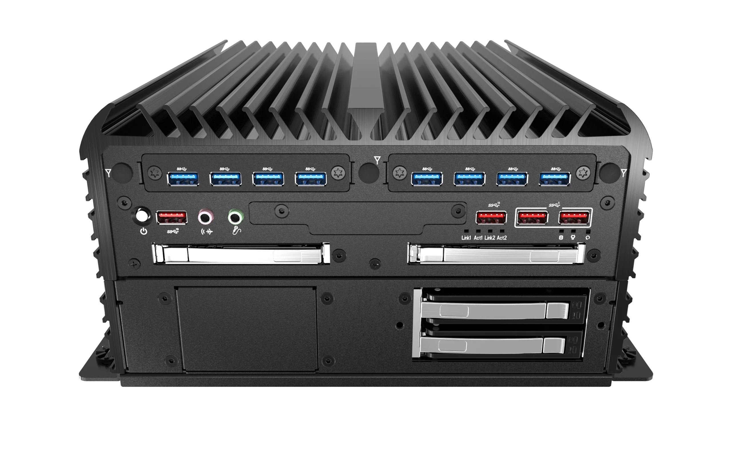 RCO-6000-CML-2-2B15M AI Edge Inference Computer W/ LGA 1200 for Intel 10th Gen CPU & W480E PCH, 2x LAN, 2x 15mm HDD, 1x PCIe x16, 1x PCI - Image 10