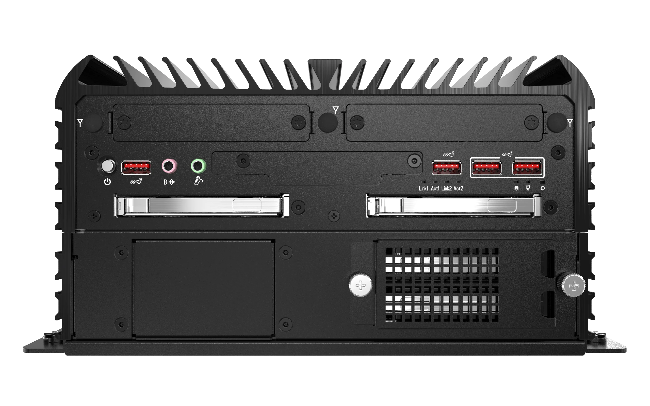 RCO-6000-CML-2-2B15M AI Edge Inference Computer W/ LGA 1200 for Intel 10th Gen CPU & W480E PCH, 2x LAN, 2x 15mm HDD, 1x PCIe x16, 1x PCI - Image 8