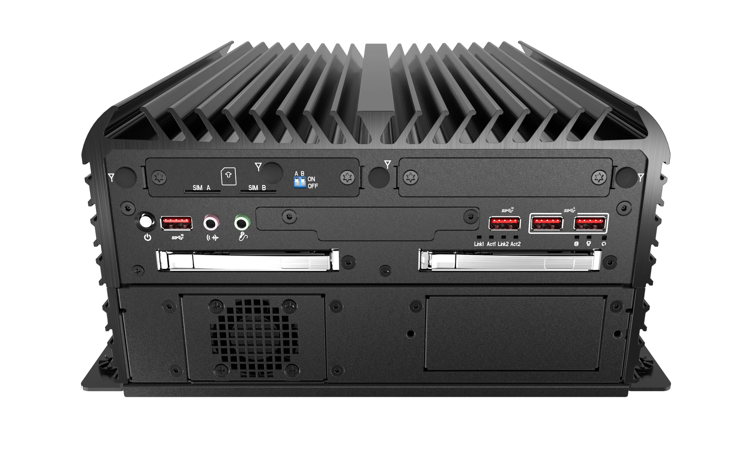 RCO-6000-CML-2-2PWR AI Edge Inference Computer with LGA 1200 for Intel 10th Gen Processor and W480E PCH, 1x PCIe x16, 1x PCI, 2x Power input - Image 10