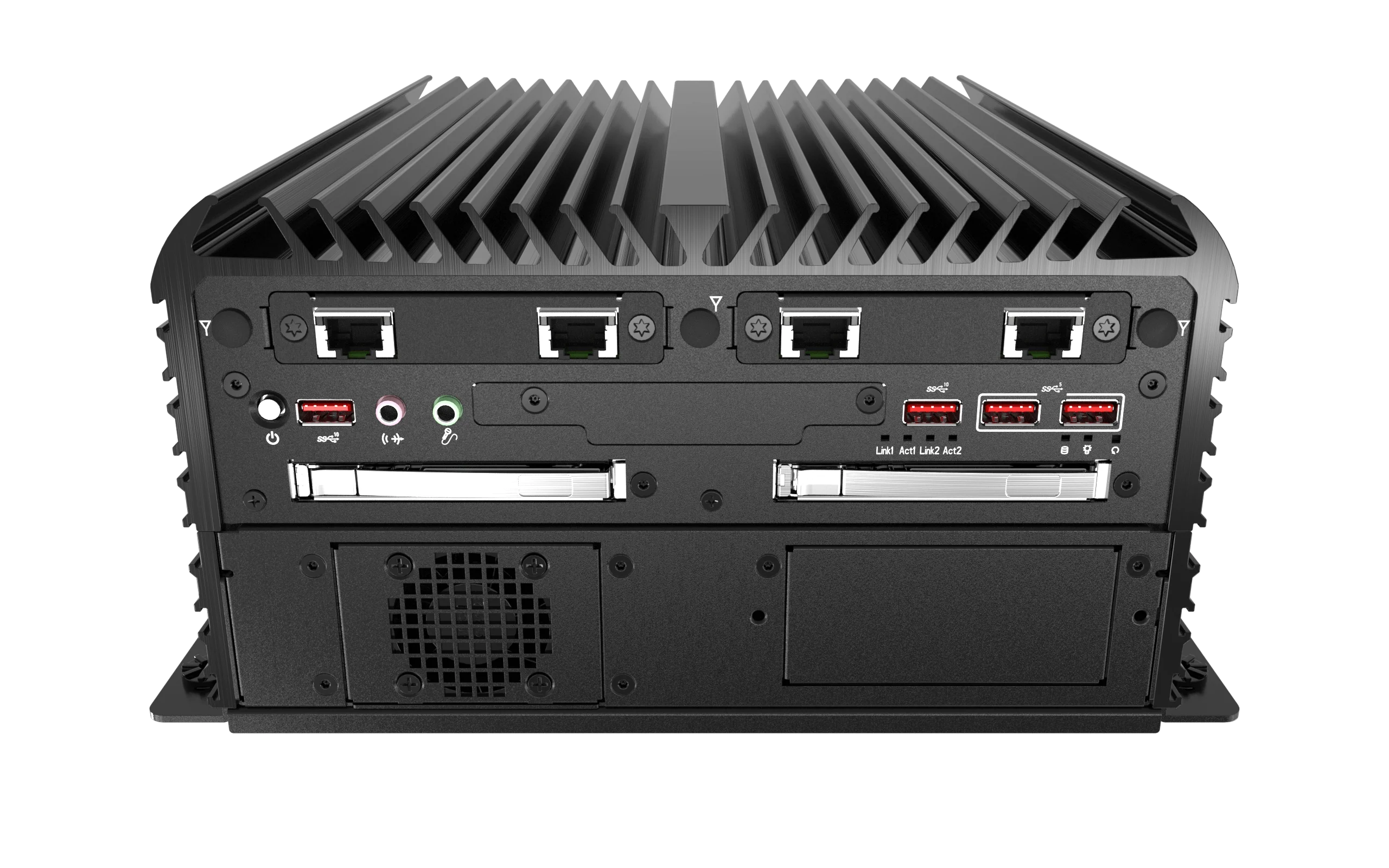 RCO-6000-CML-2-2PWR AI Edge Inference Computer with LGA 1200 for Intel 10th Gen Processor and W480E PCH, 1x PCIe x16, 1x PCI, 2x Power input - Image 11