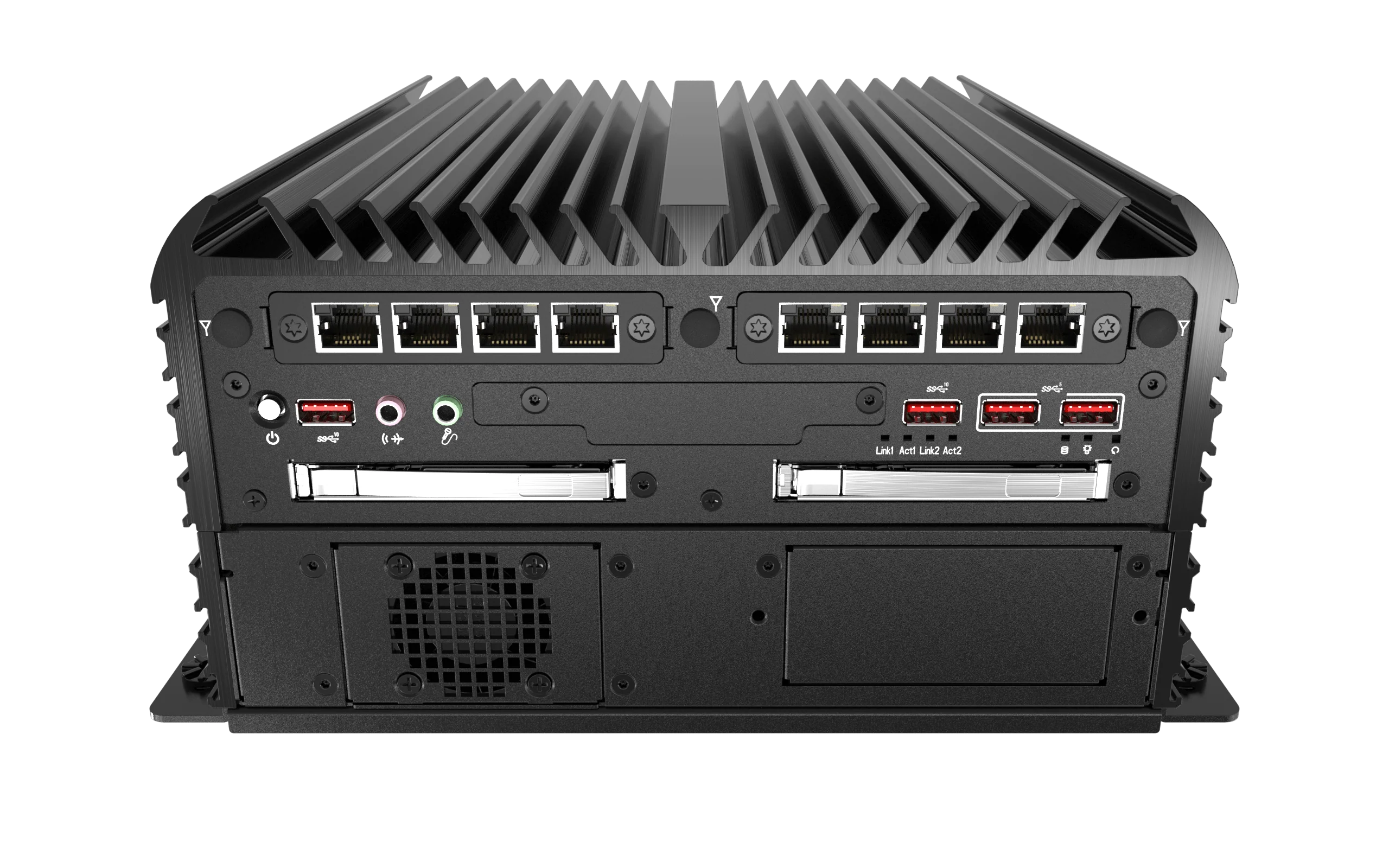 RCO-6000-CML-2-2PWR AI Edge Inference Computer with LGA 1200 for Intel 10th Gen Processor and W480E PCH, 1x PCIe x16, 1x PCI, 2x Power input - Image 12