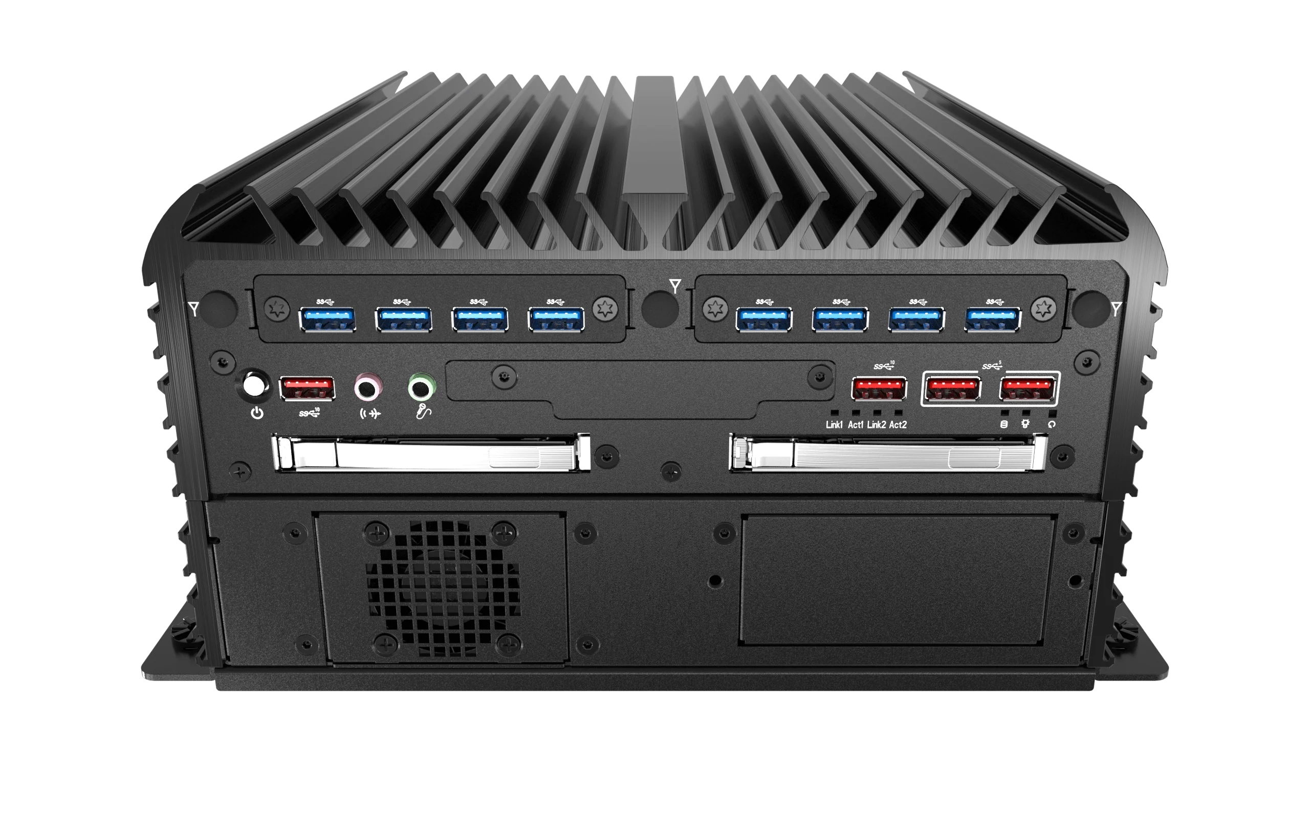 RCO-6000-CML-2-2PWR AI Edge Inference Computer with LGA 1200 for Intel 10th Gen Processor and W480E PCH, 1x PCIe x16, 1x PCI, 2x Power input - Image 9
