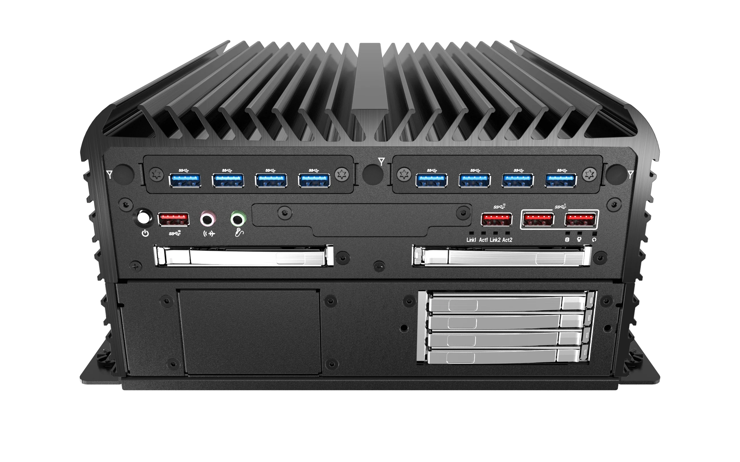 RCO-6000-CML-2-4B7M AI Edge Inference Computer W/ LGA 1200 for Intel 10th Gen CPU & W480E PCH, 2x LAN, 4x 7mm HDD, 1x PCIe x16, 1x PCI - Image 10