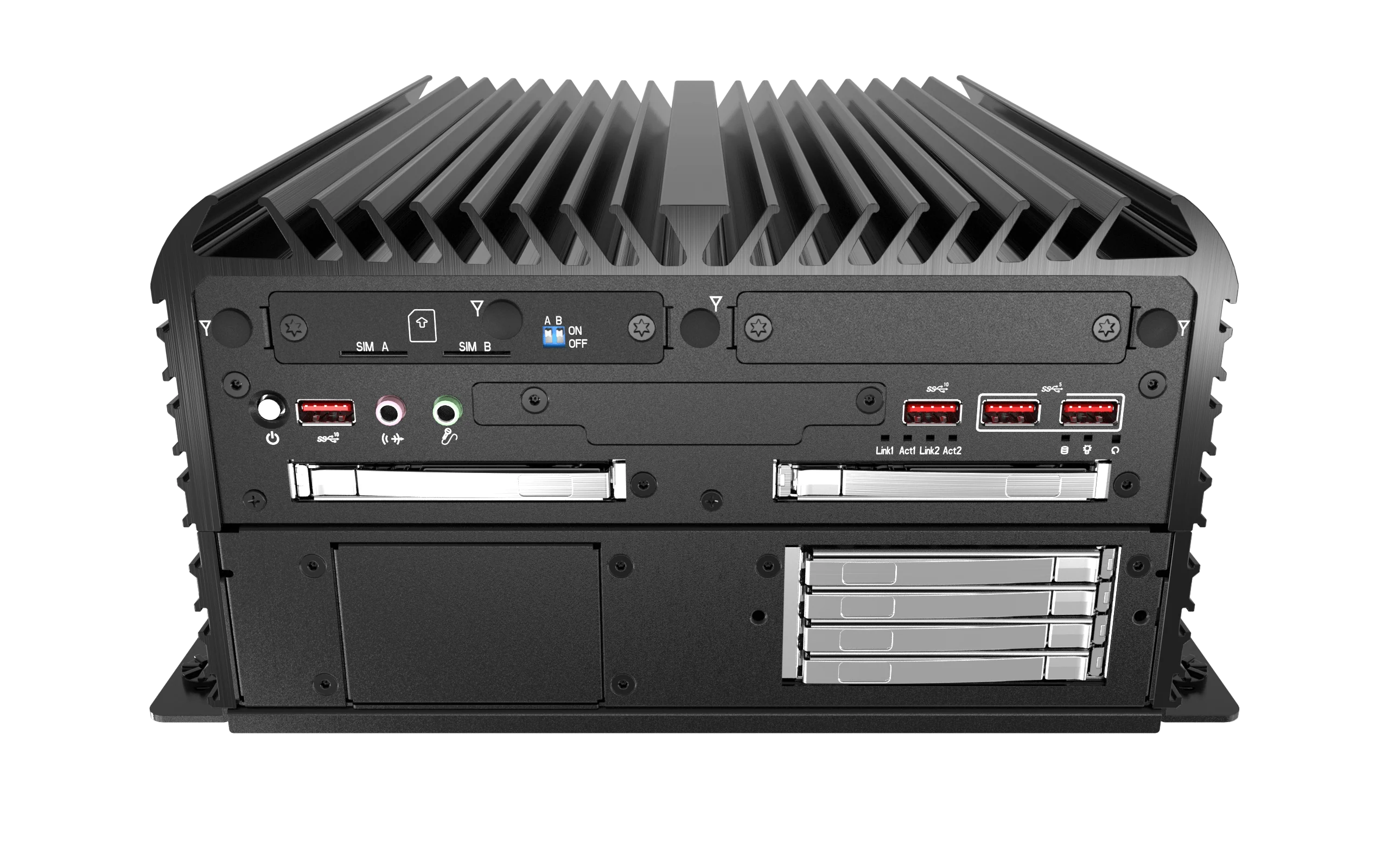 RCO-6000-CML-2-4B7M AI Edge Inference Computer W/ LGA 1200 for Intel 10th Gen CPU & W480E PCH, 2x LAN, 4x 7mm HDD, 1x PCIe x16, 1x PCI - Image 11