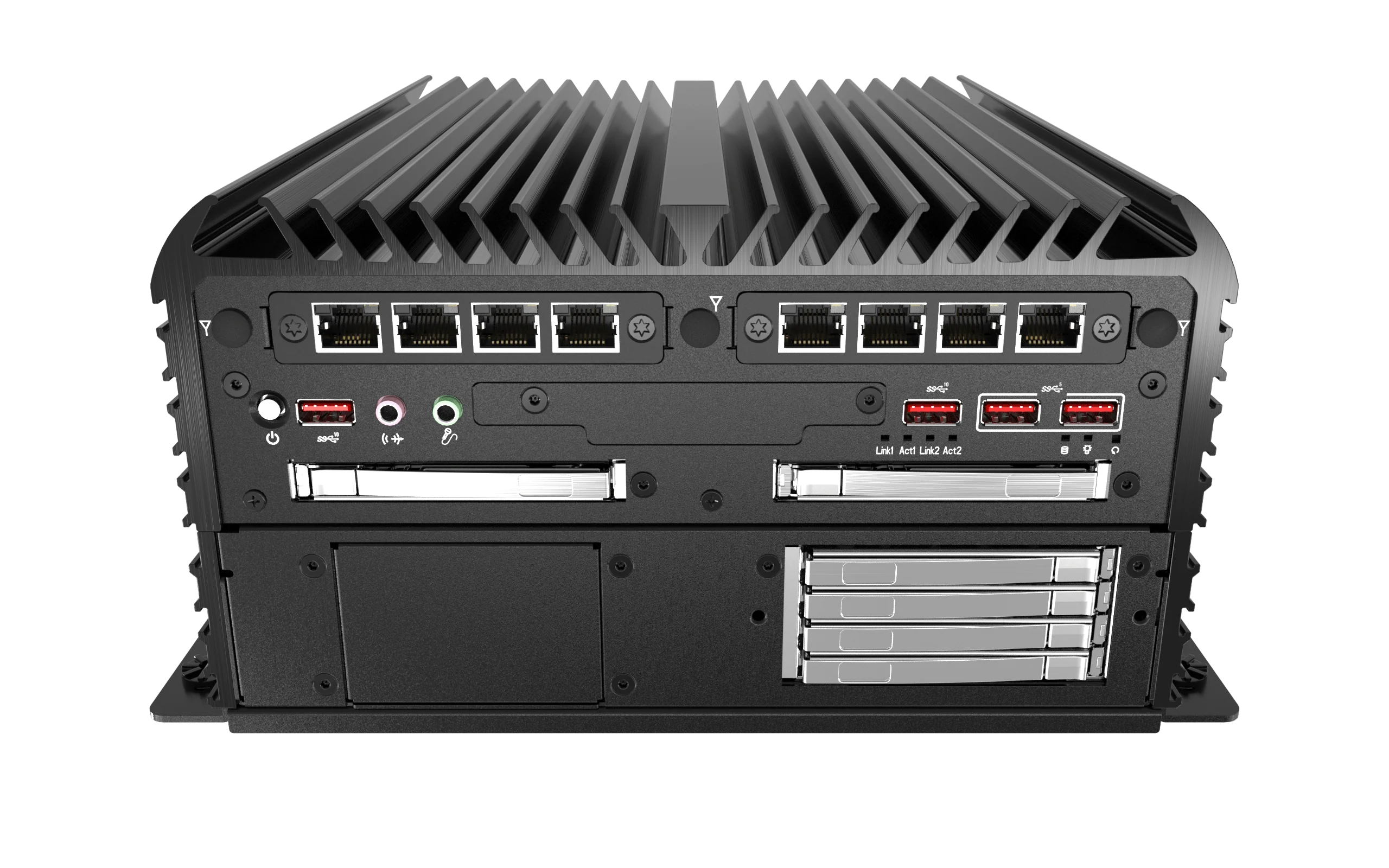 RCO-6000-CML-2-4B7M AI Edge Inference Computer W/ LGA 1200 for Intel 10th Gen CPU & W480E PCH, 2x LAN, 4x 7mm HDD, 1x PCIe x16, 1x PCI - Image 13