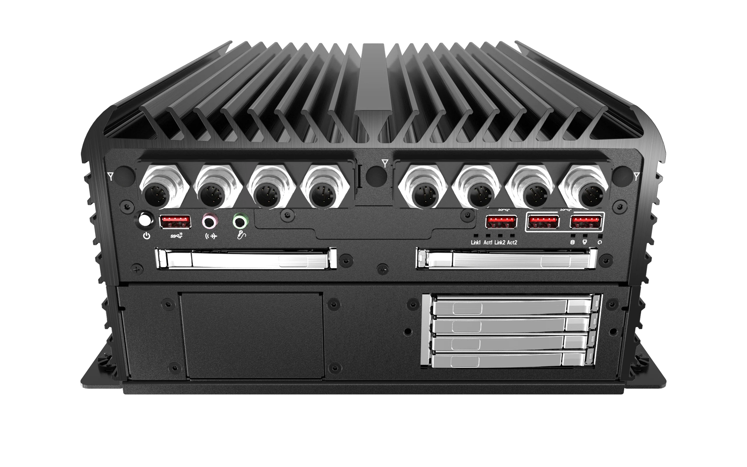 RCO-6000-CML-2-4B7M AI Edge Inference Computer W/ LGA 1200 for Intel 10th Gen CPU & W480E PCH, 2x LAN, 4x 7mm HDD, 1x PCIe x16, 1x PCI - Image 14