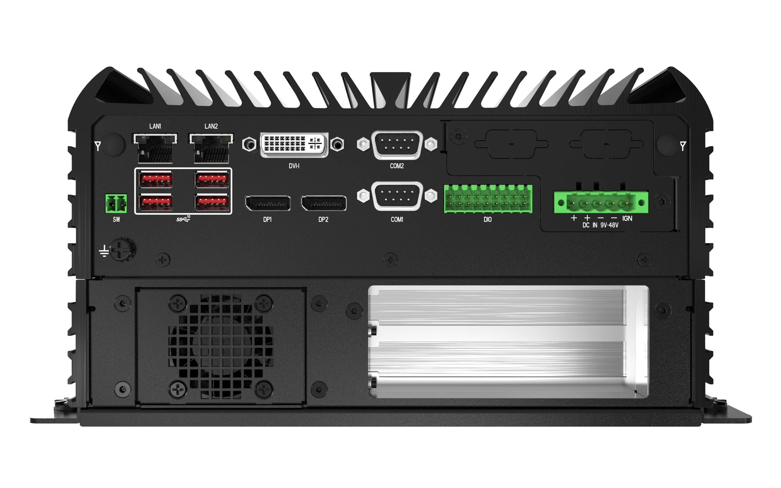 RCO-6000-CML-2-4B7M AI Edge Inference Computer W/ LGA 1200 for Intel 10th Gen CPU & W480E PCH, 2x LAN, 4x 7mm HDD, 1x PCIe x16, 1x PCI - Image 9