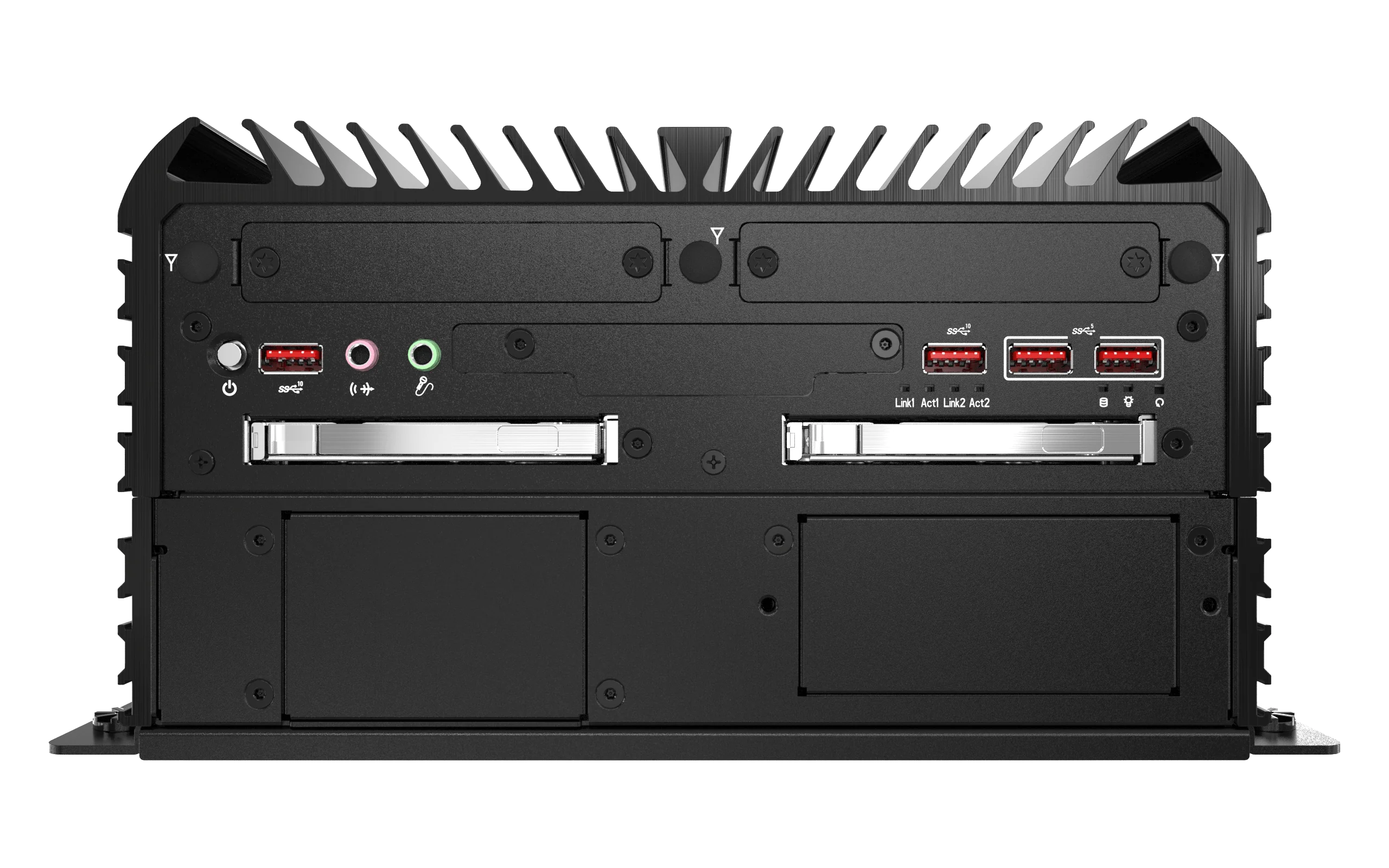 RCO-6000-CML-2 Industrial Computer w/ LGA 1200 for Intel 10th Gen CPU & W480E PCH, 2x PCIe/PCI Expansion - Image 7