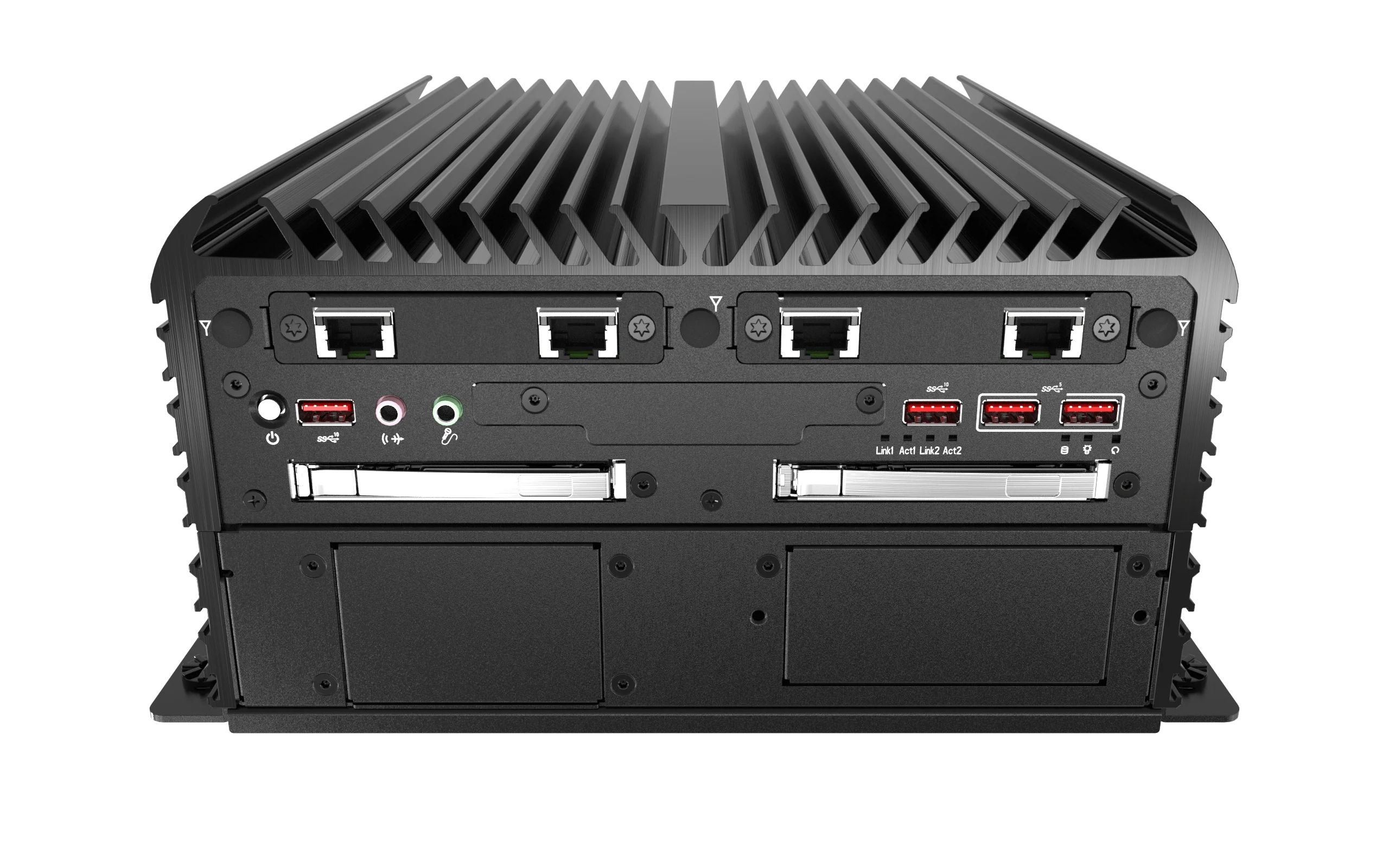 RCO-6000-CML-2 Industrial Computer w/ LGA 1200 for Intel 10th Gen CPU & W480E PCH, 2x PCIe/PCI Expansion - Image 9