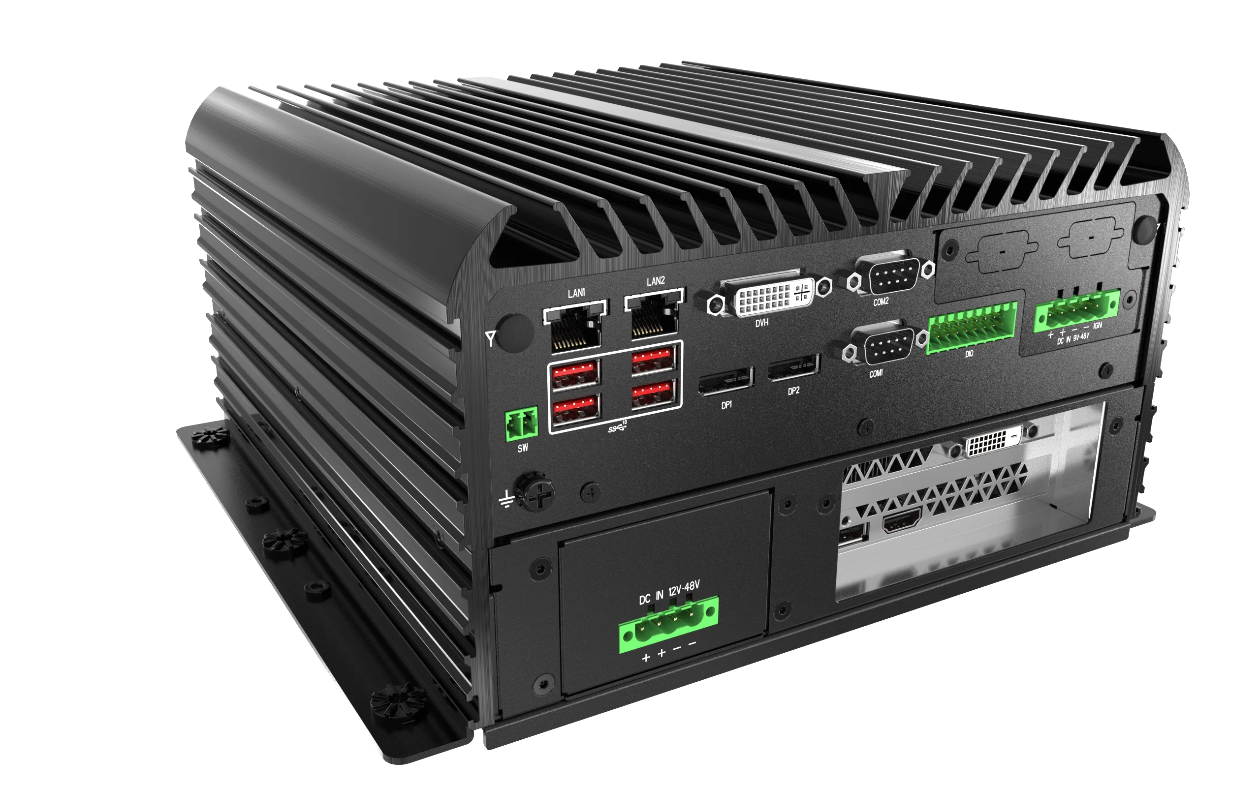 RCO-6000-CML-2060S AI Edge Inference Computer with LGA 1200 for Intel 10th Gen Processor and W480E PCH, RTX 2060 Super integrated - Image 4