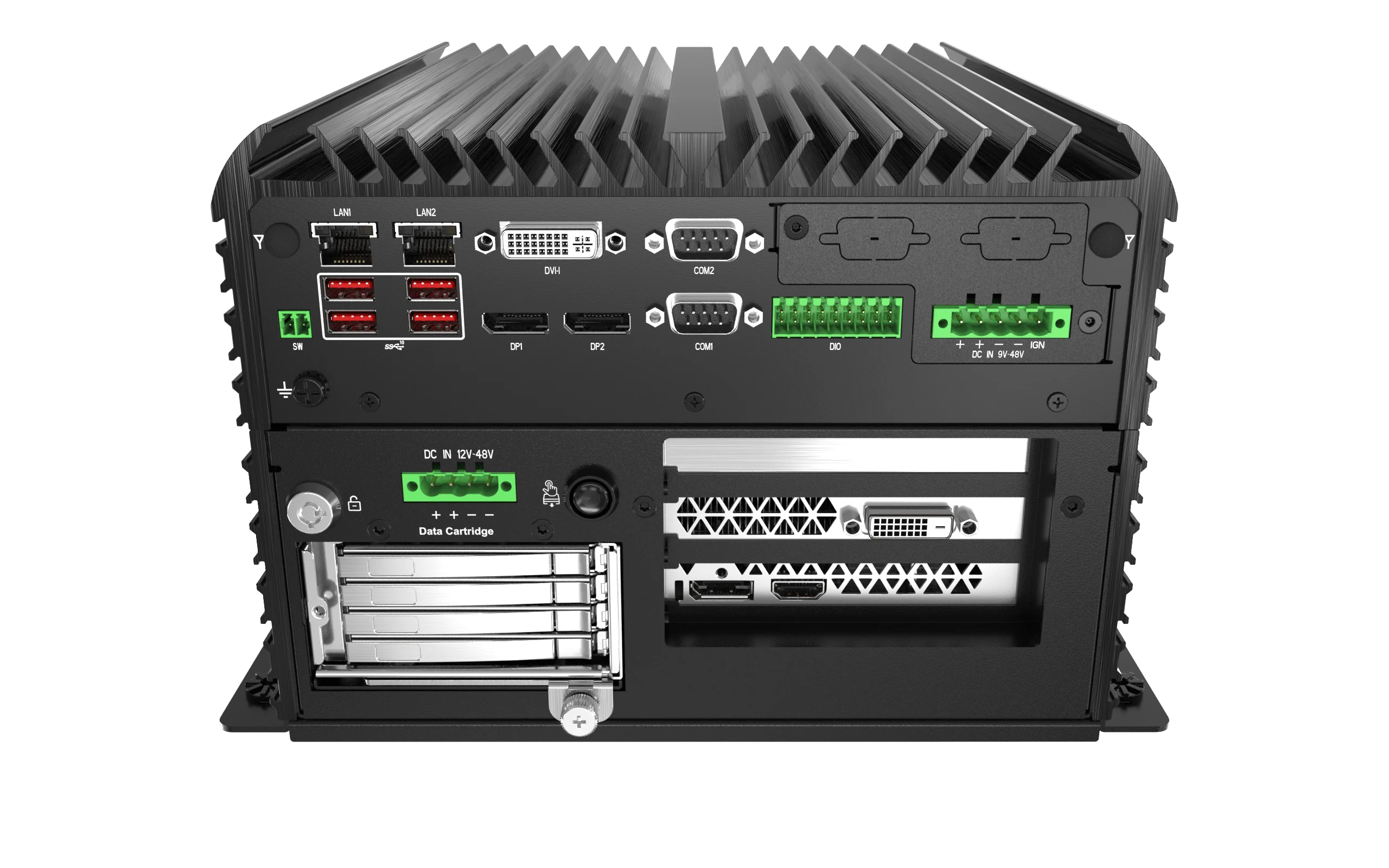 RCO-6000-CML-4N2060S AI Edge Inference Computer w/ LGA 1200 for Intel 10th Gen CPU & W480E PCH, 4 Bay U.2 7mm, RTX 2060S Integrated - Image 10