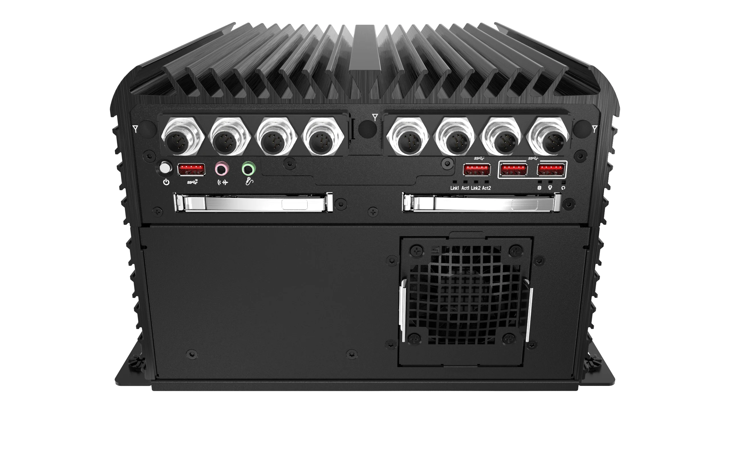 RCO-6000-CML-4N2060S AI Edge Inference Computer w/ LGA 1200 for Intel 10th Gen CPU & W480E PCH, 4 Bay U.2 7mm, RTX 2060S Integrated - Image 16