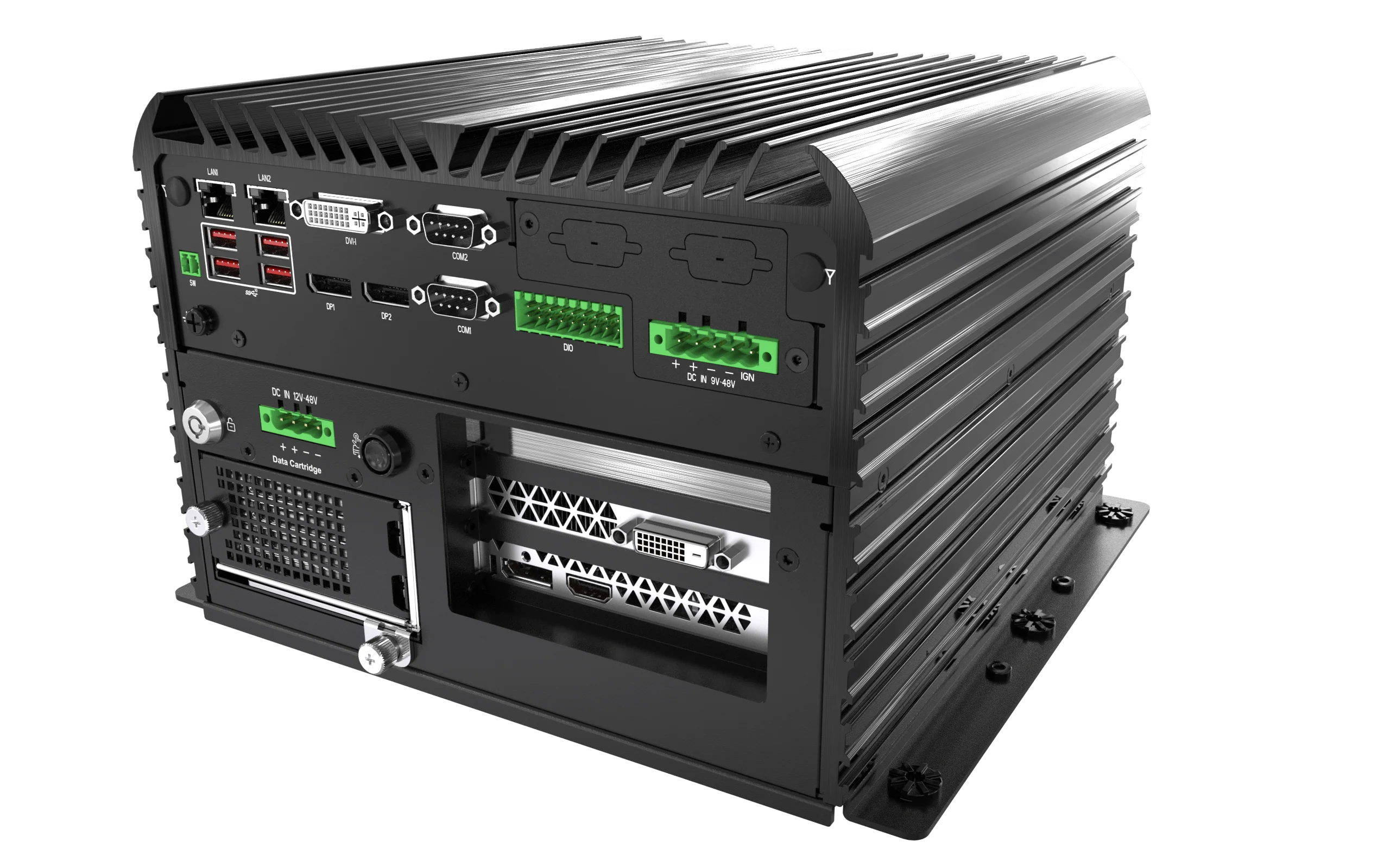 RCO-6000-CML-4N2060S AI Edge Inference Computer w/ LGA 1200 for Intel 10th Gen CPU & W480E PCH, 4 Bay U.2 7mm, RTX 2060S Integrated - Image 8