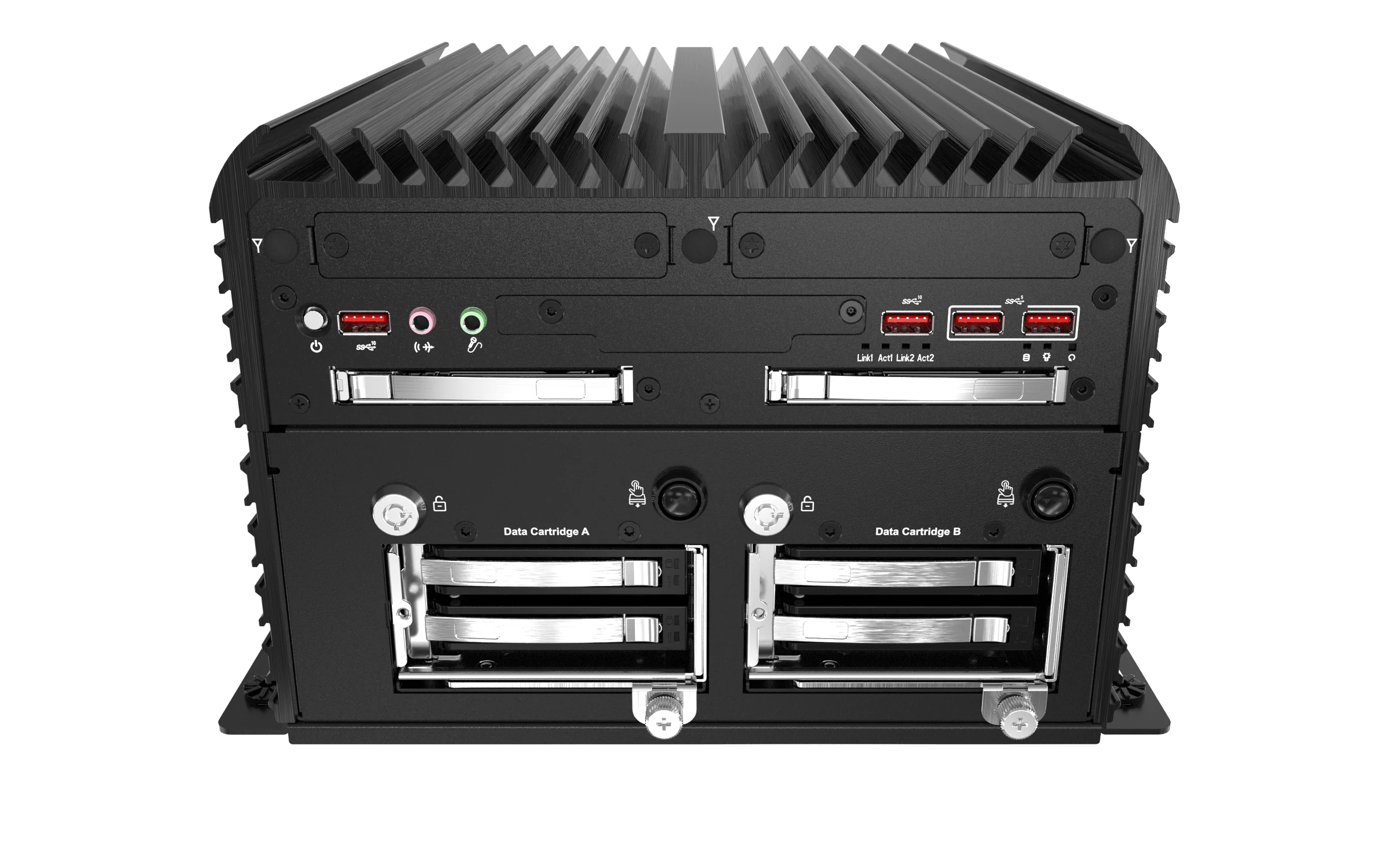 RCO-6000-CML-4NH AI Edge Inference Computer w/ LGA 1200 for Intel 10th Gen CPU & W480E PCH, 4x U.2 15mm NVMe, Hardware RAID - Image 10
