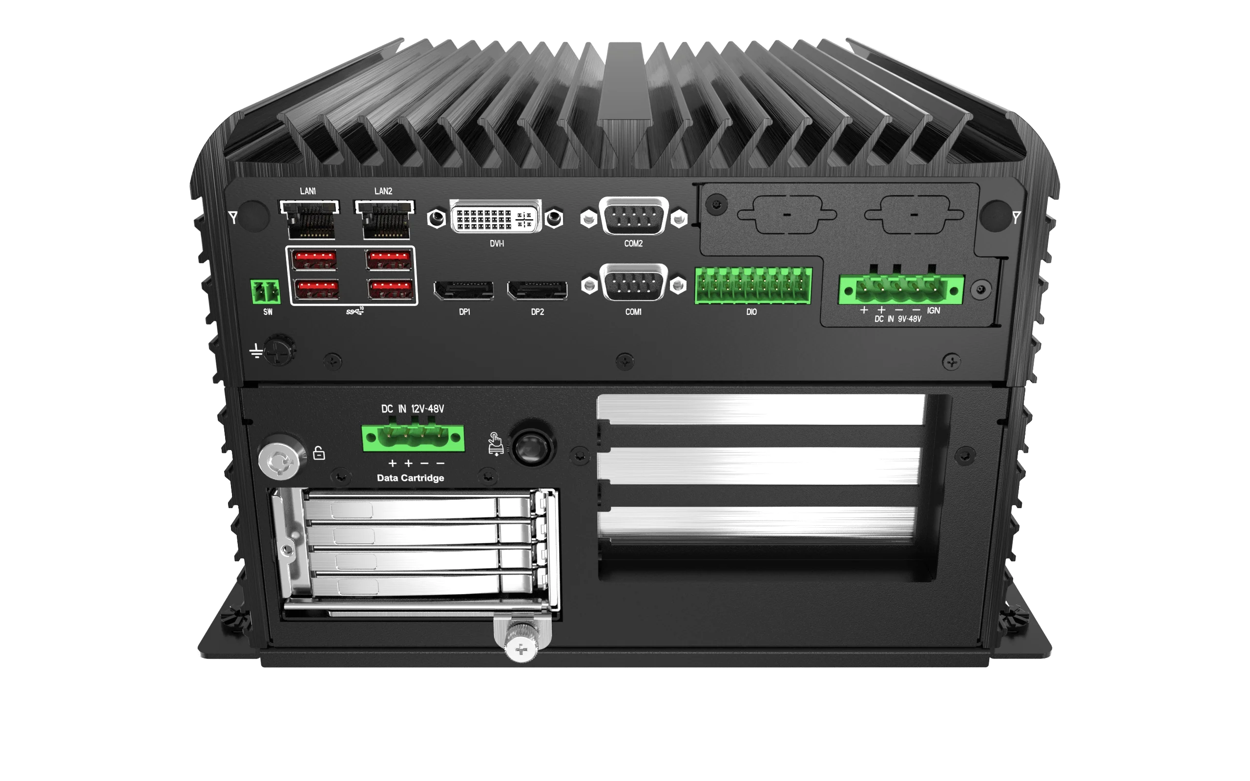 RCO-6000-CML-4NH-1E AI Edge Inference Computer W/ LGA 1200 For Intel 10th Gen CPU & W480E PCH, 4 Bay U.2 7mm NVMe, Hardware RAID, 1x PCIe Expansion - Image 10