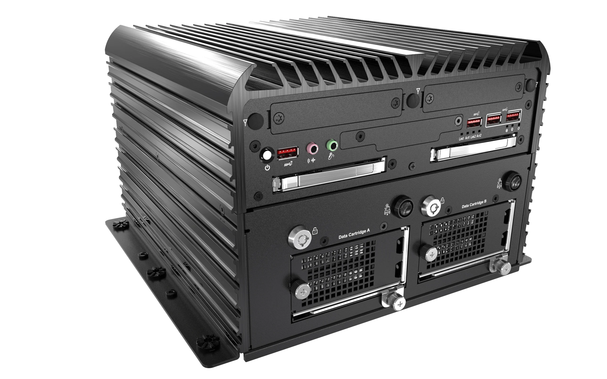 RCO-6000-CML-4NH AI Edge Inference Computer w/ LGA 1200 for Intel 10th Gen CPU & W480E PCH, 4x U.2 15mm NVMe, Hardware RAID - Image 6