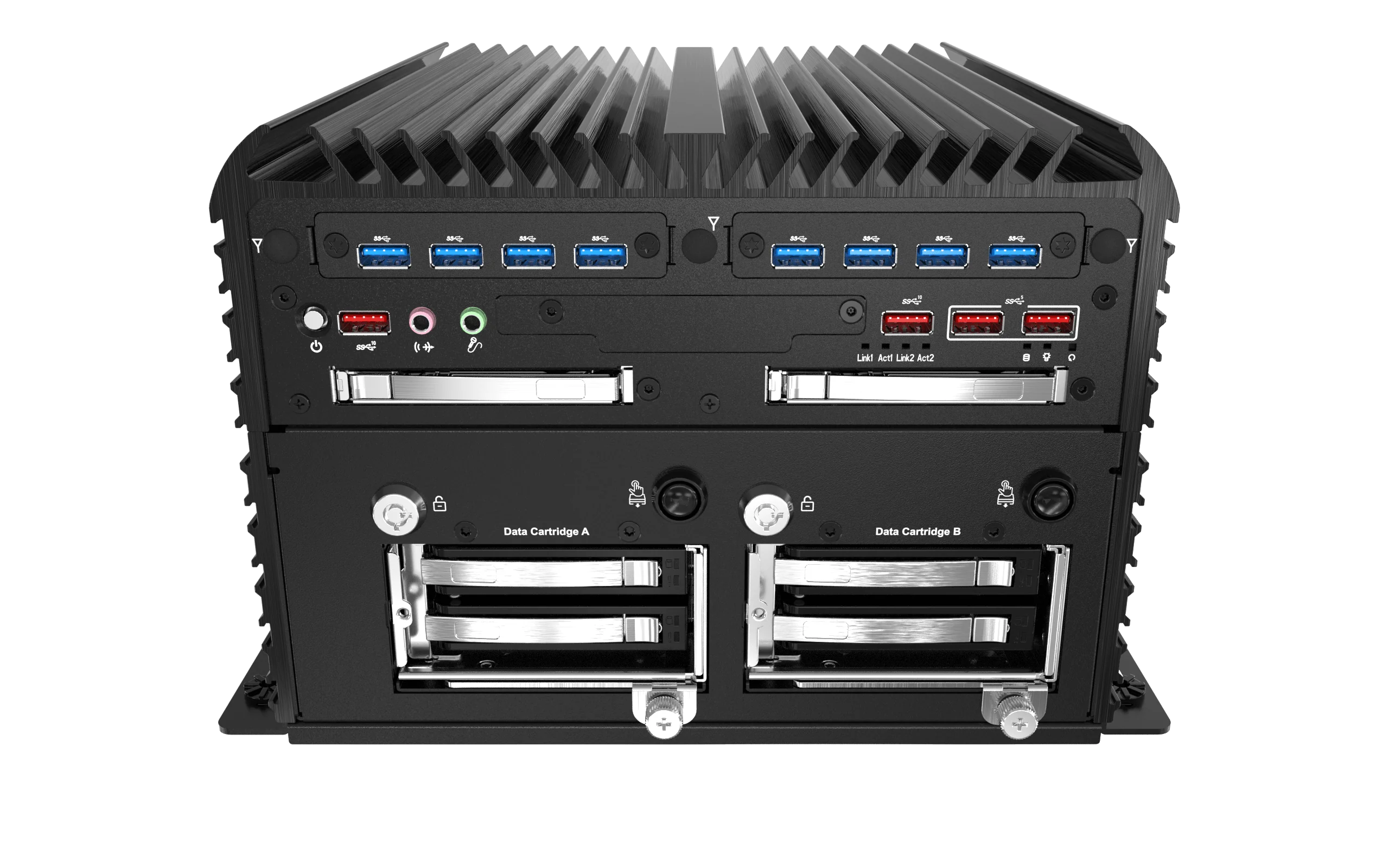 RCO-6000-CML-4NS AI Edge Inference Computer w/ LGA 1200 for Intel 10th Gen CPU & W480E PCH, 4x U.2 15mm NVMe, Software RAID - Image 17