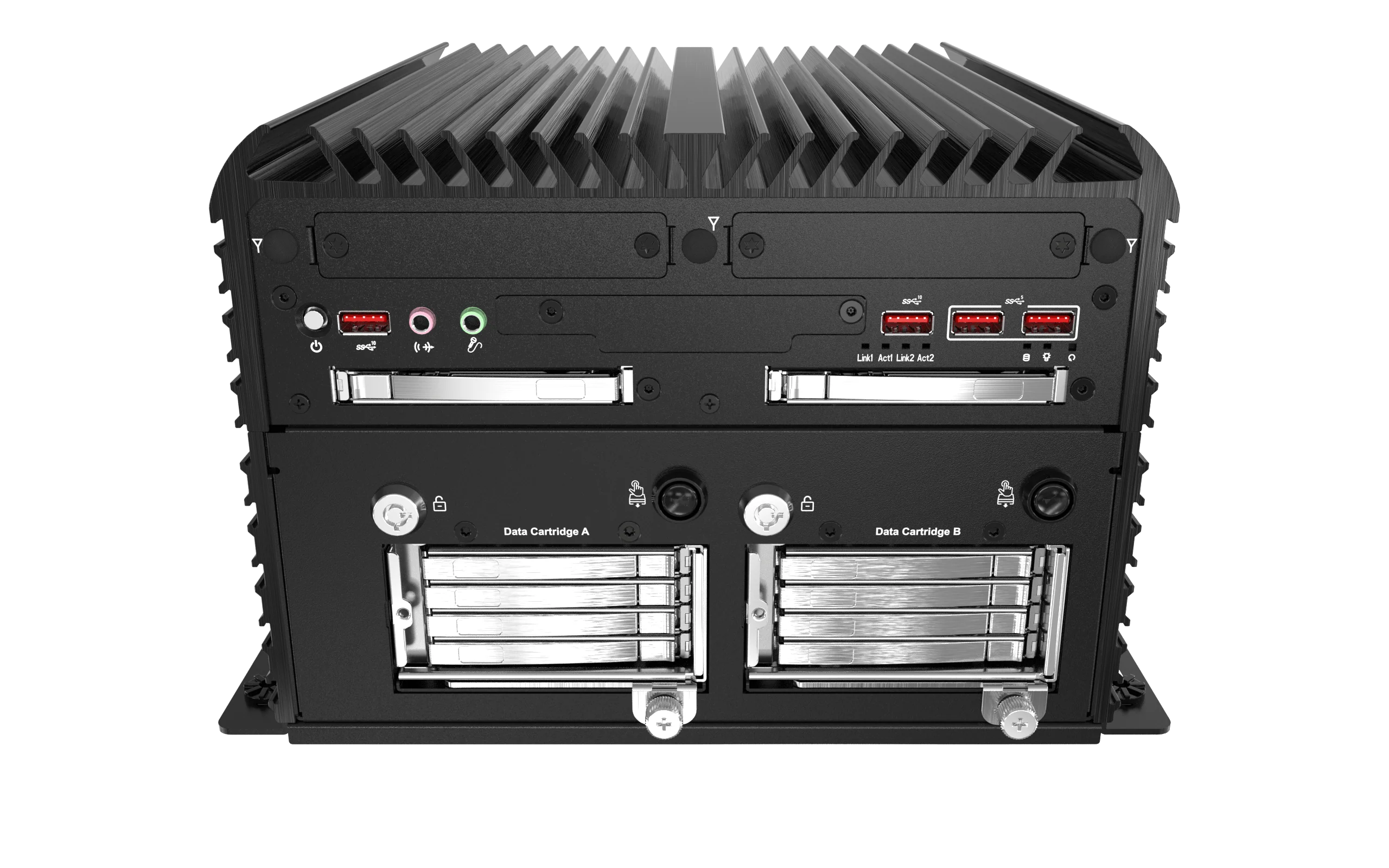 RCO-6000-CML-8NS AI Edge Inference Computer w/ LGA 1200 for Intel 10th Gen CPU & W480E PCH, Flash Storage 8x U.2 NVMe Bay, 1x PCIe x4 (1-lane) Expansion - Image 10