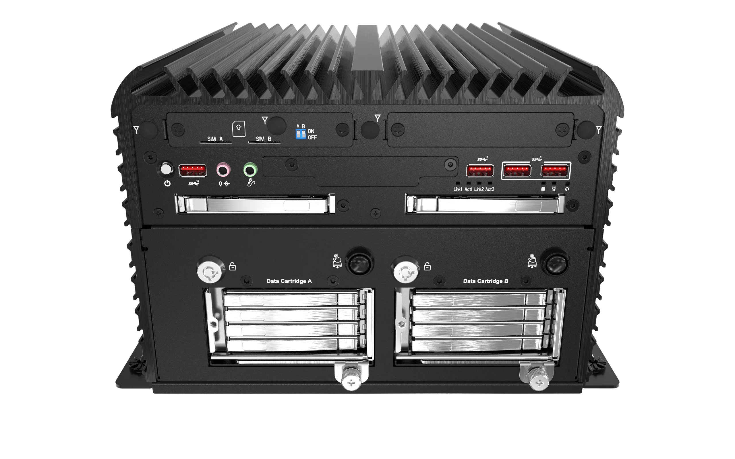 RCO-6000-CML-8NS AI Edge Inference Computer w/ LGA 1200 for Intel 10th Gen CPU & W480E PCH, Flash Storage 8x U.2 NVMe Bay, 1x PCIe x4 (1-lane) Expansion - Image 13
