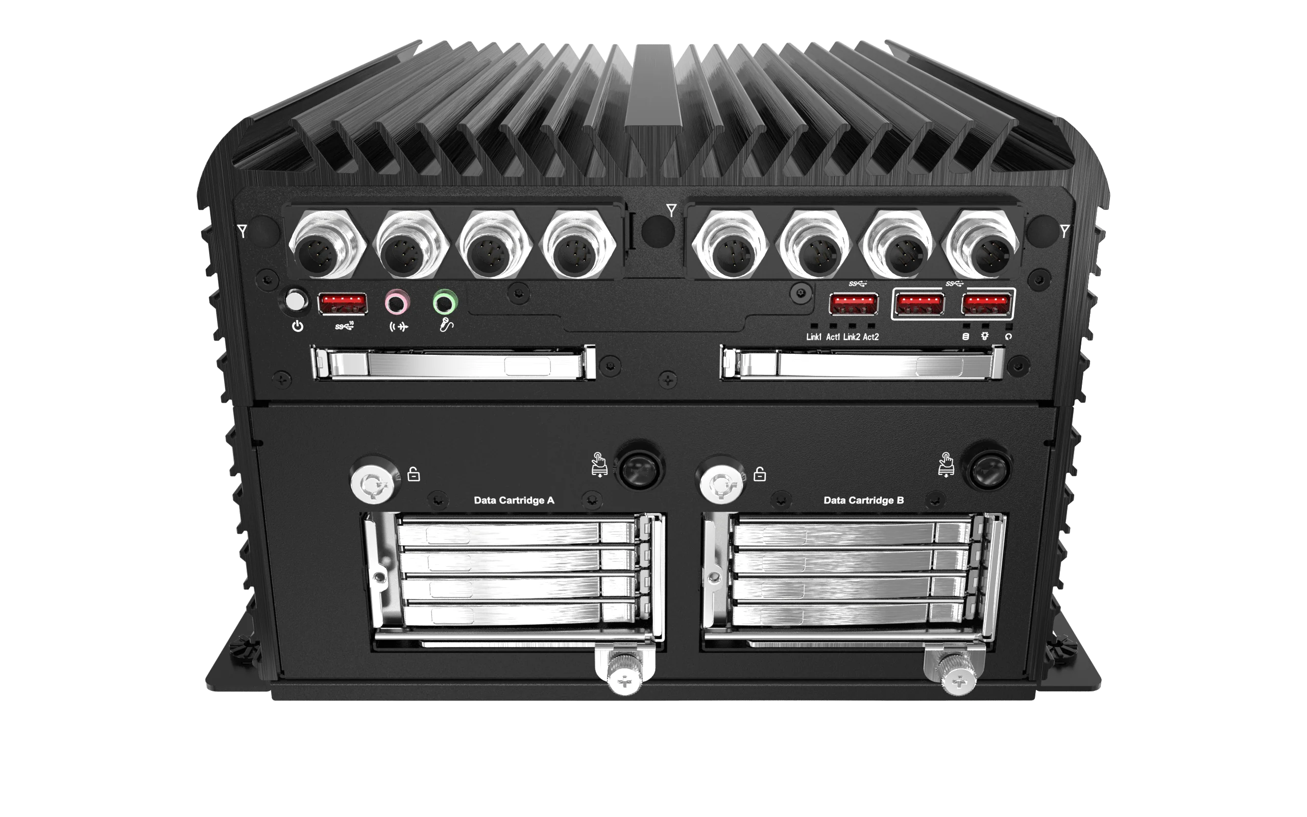 RCO-6000-CML-8NS AI Edge Inference Computer w/ LGA 1200 for Intel 10th Gen CPU & W480E PCH, Flash Storage 8x U.2 NVMe Bay, 1x PCIe x4 (1-lane) Expansion - Image 16