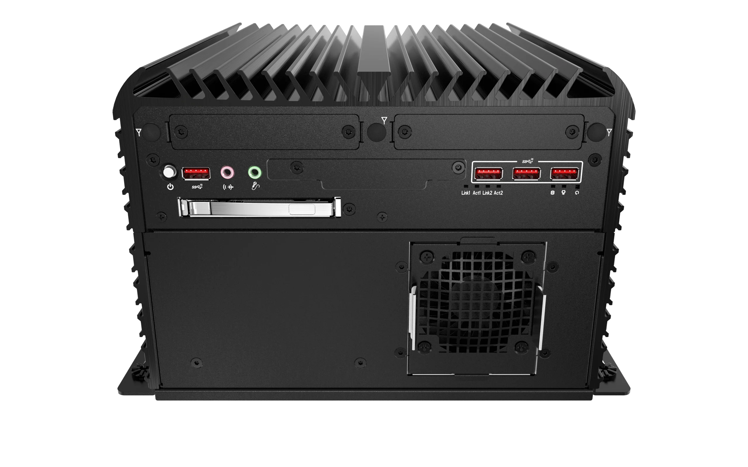 RCO-6000-RPL-2N-1E AI Edge Industrial Computer with LGA 1700 for Intel® Core™ (Series 2)/14th/13th/12th Gen Processors & R680E PCH, 2 Bay U.2 15mm NVMe, 1x PCIe Expansion - Image 4