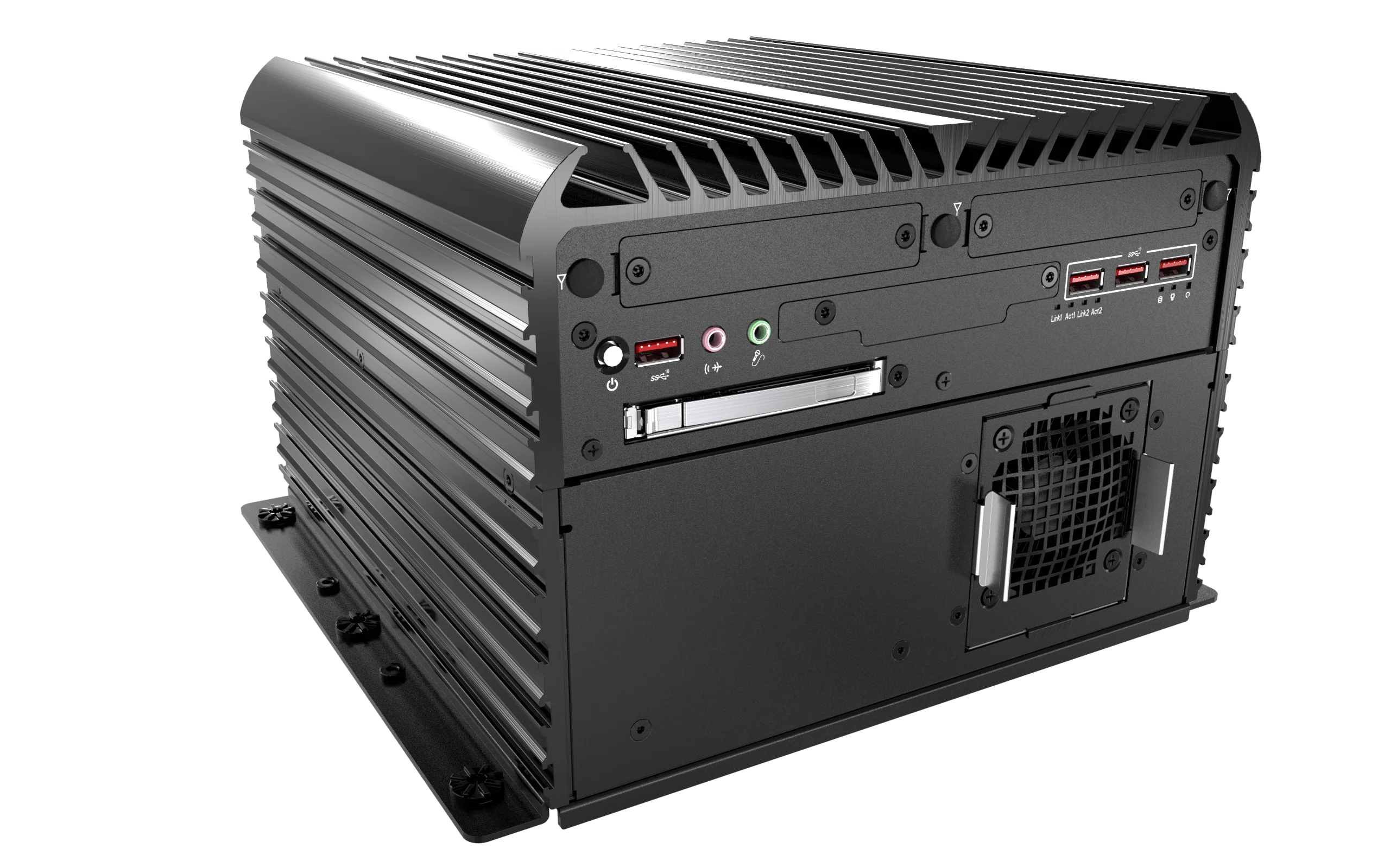 RCO-6000-RPL-2N-1E AI Edge Industrial Computer with LGA 1700 for Intel® Core™ (Series 2)/14th/13th/12th Gen Processors & R680E PCH, 2 Bay U.2 15mm NVMe, 1x PCIe Expansion - Image 5