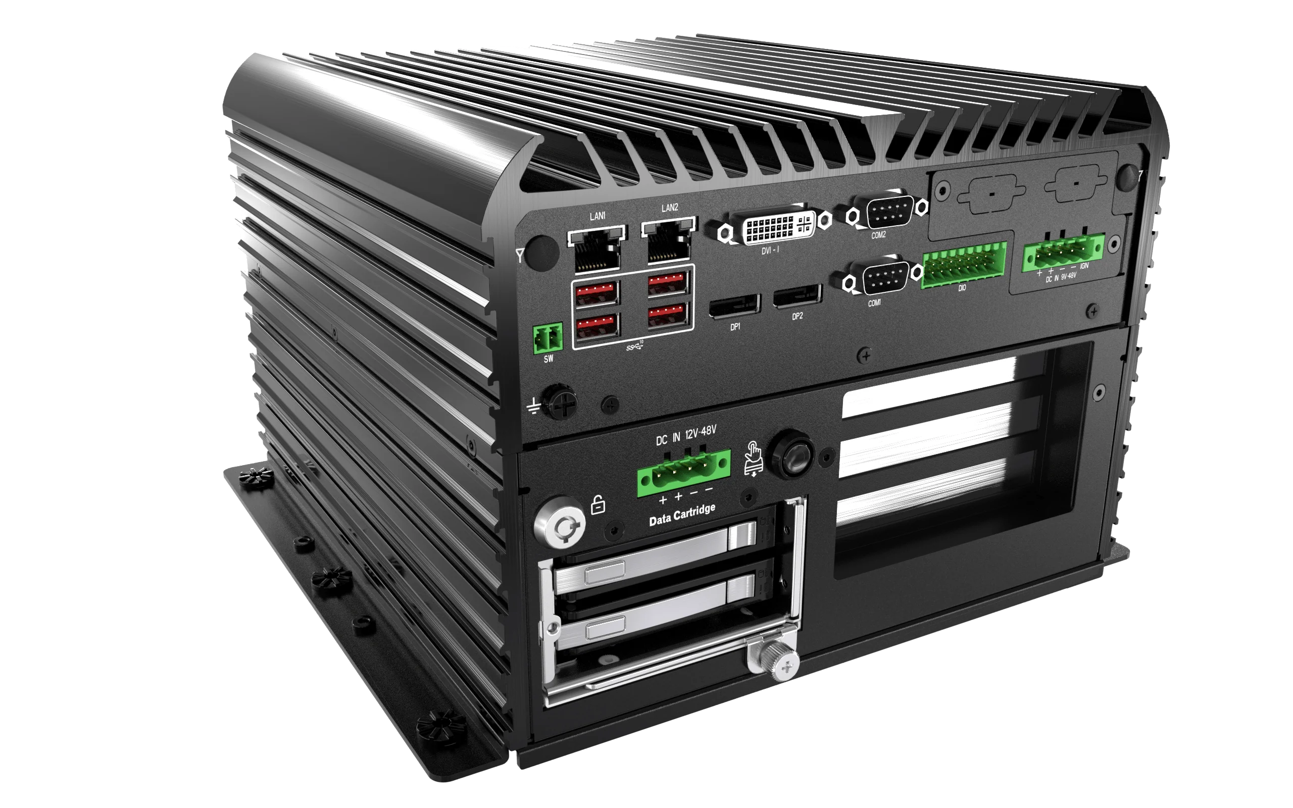 RCO-6000-RPL-2N-1E AI Edge Industrial Computer with LGA 1700 for Intel® Core™ (Series 2)/14th/13th/12th Gen Processors & R680E PCH, 2 Bay U.2 15mm NVMe, 1x PCIe Expansion - Image 6