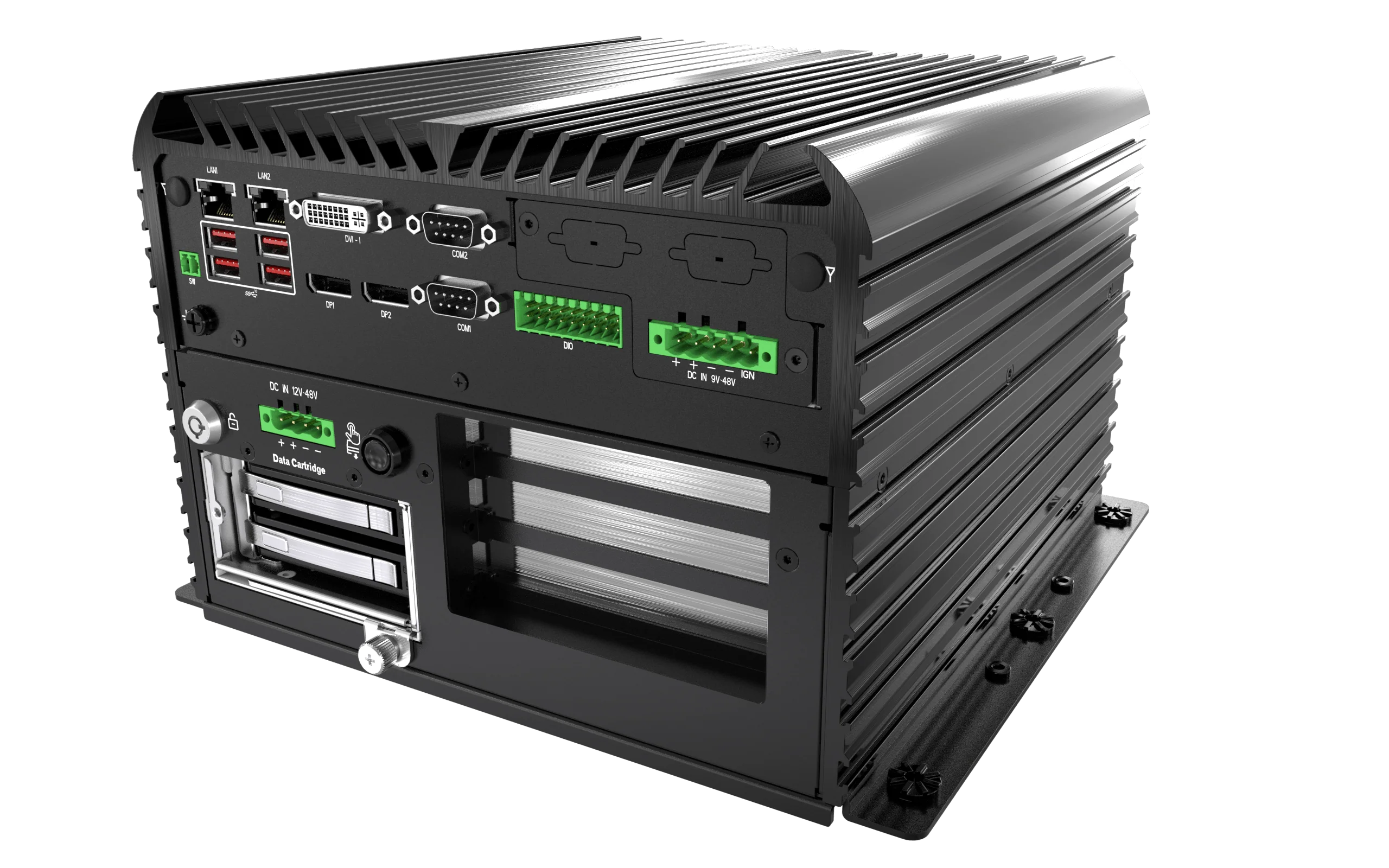 RCO-6000-RPL-2N-1E AI Edge Industrial Computer with LGA 1700 for Intel® Core™ (Series 2)/14th/13th/12th Gen Processors & R680E PCH, 2 Bay U.2 15mm NVMe, 1x PCIe Expansion - Image 8