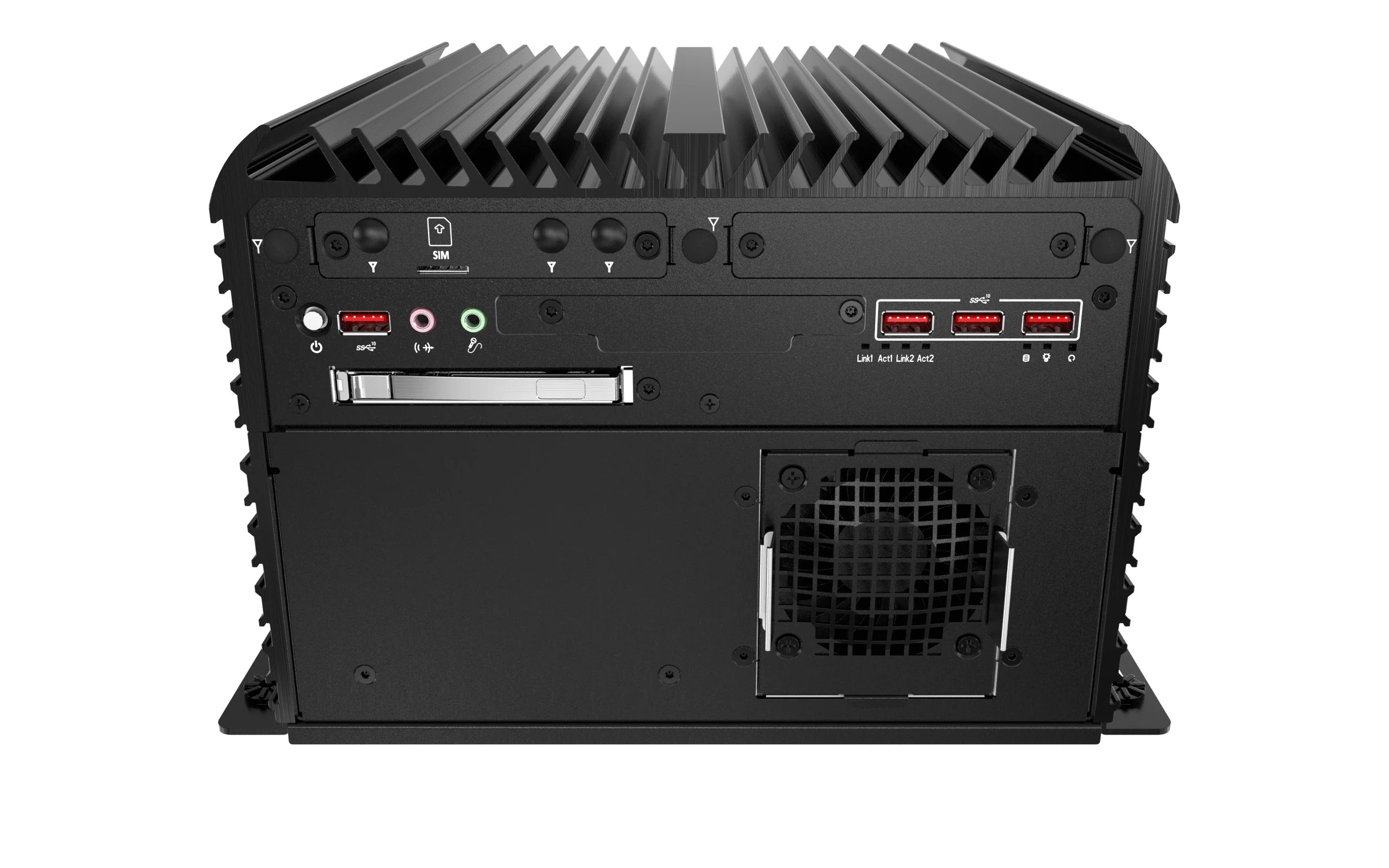 RCO-6000-RPL-2N-1E AI Edge Industrial Computer with LGA 1700 for Intel® Core™ (Series 2)/14th/13th/12th Gen Processors & R680E PCH, 2 Bay U.2 15mm NVMe, 1x PCIe Expansion - Image 9