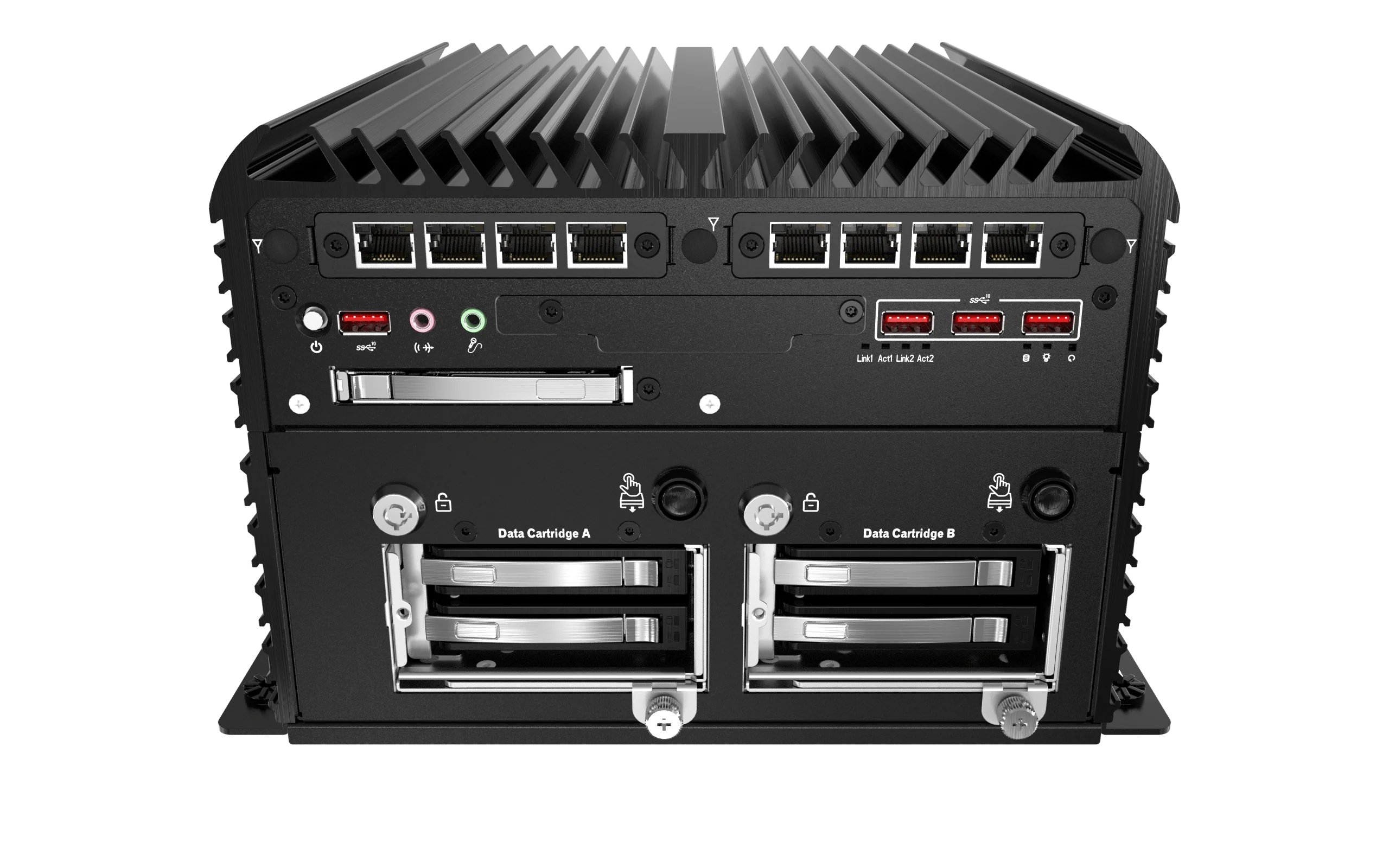 RCO-6000-RPL-4NH AI Edge Industrial Computer with LGA 1700 for Intel® Core™ (Series 2)/14th/13th/12th Gen Processors & R680E PCH, 4x U.2 15mm NVMe, Hardware RAID - Image 10