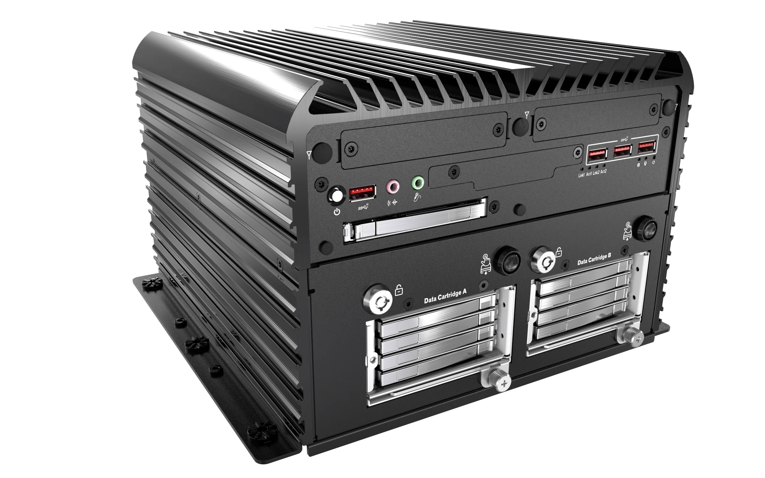 RCO-6000-RPL-8NS AI Edge Industrial Computer with LGA 1700 for Intel® Core™ (Series 2)/14th/13th/12th Gen Processors & R680E PCH, 8x U.2 7mm NVMe, Software RAID - Image 3