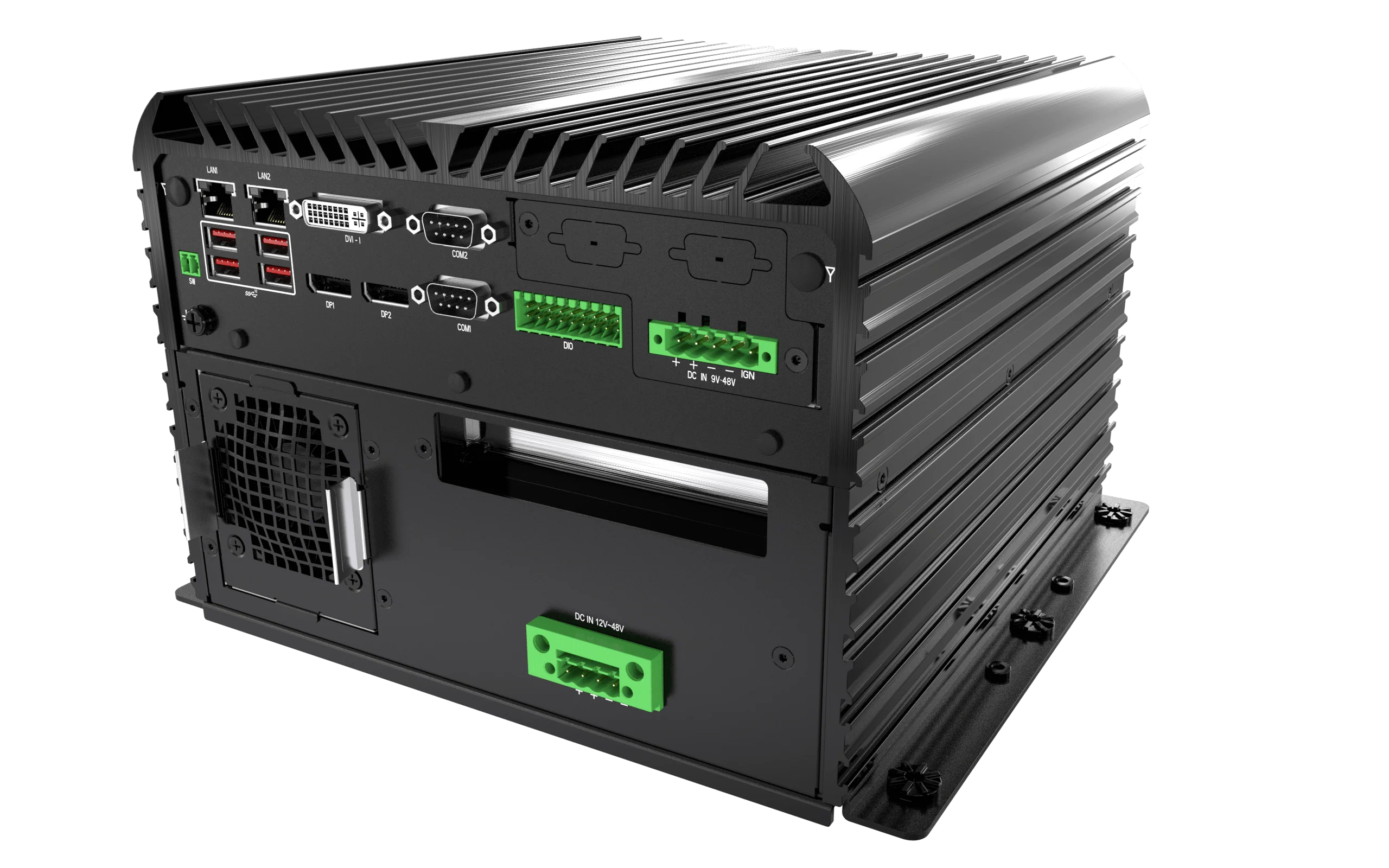 RCO-6000-RPL-8NS AI Edge Industrial Computer with LGA 1700 for Intel® Core™ (Series 2)/14th/13th/12th Gen Processors & R680E PCH, 8x U.2 7mm NVMe, Software RAID - Image 6