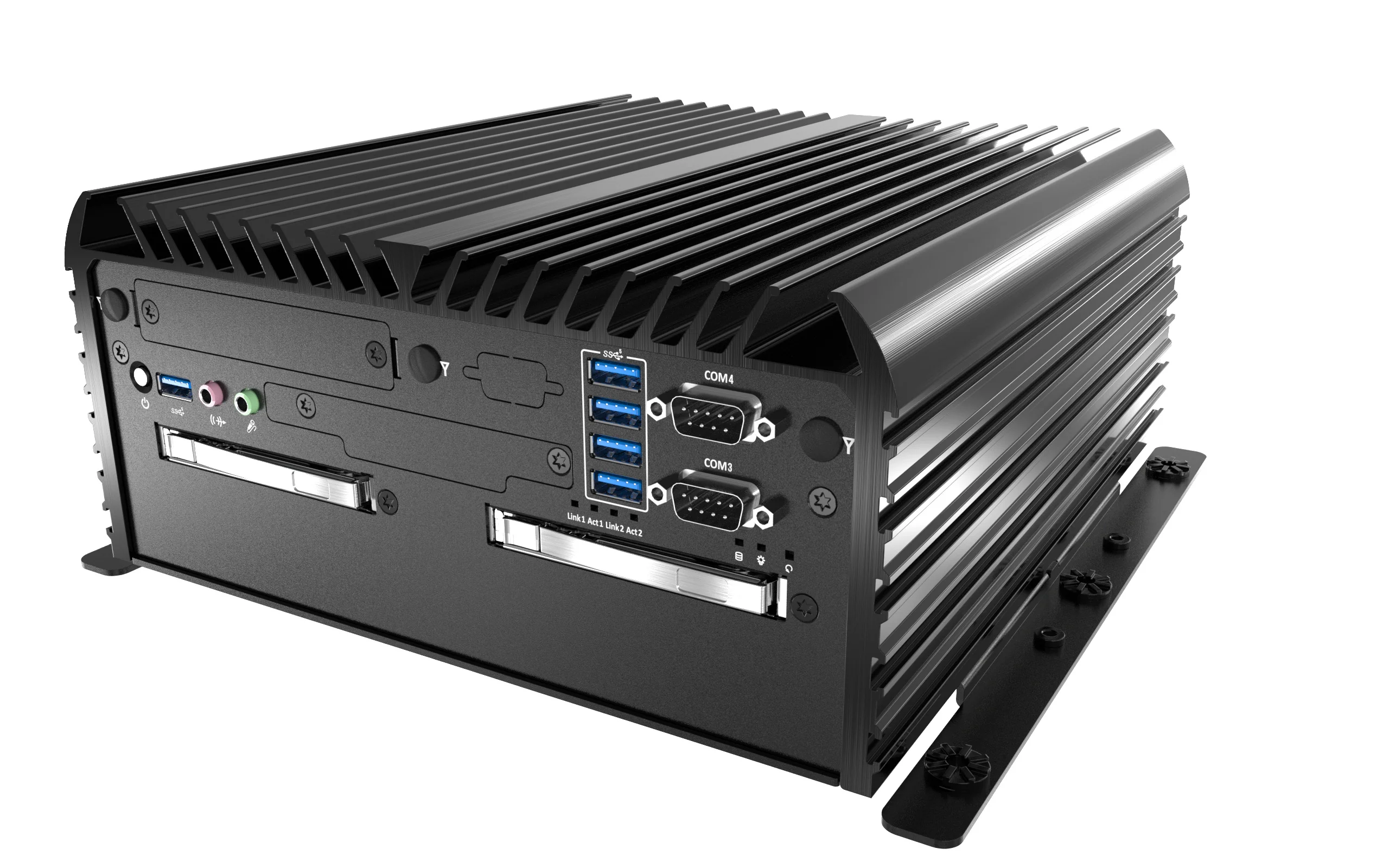 RCO-6111 Industrial Computer with 9th Gen Intel® Core™ CFL-R S Processor, 1x PCI/PCIe Expansion - Image 3
