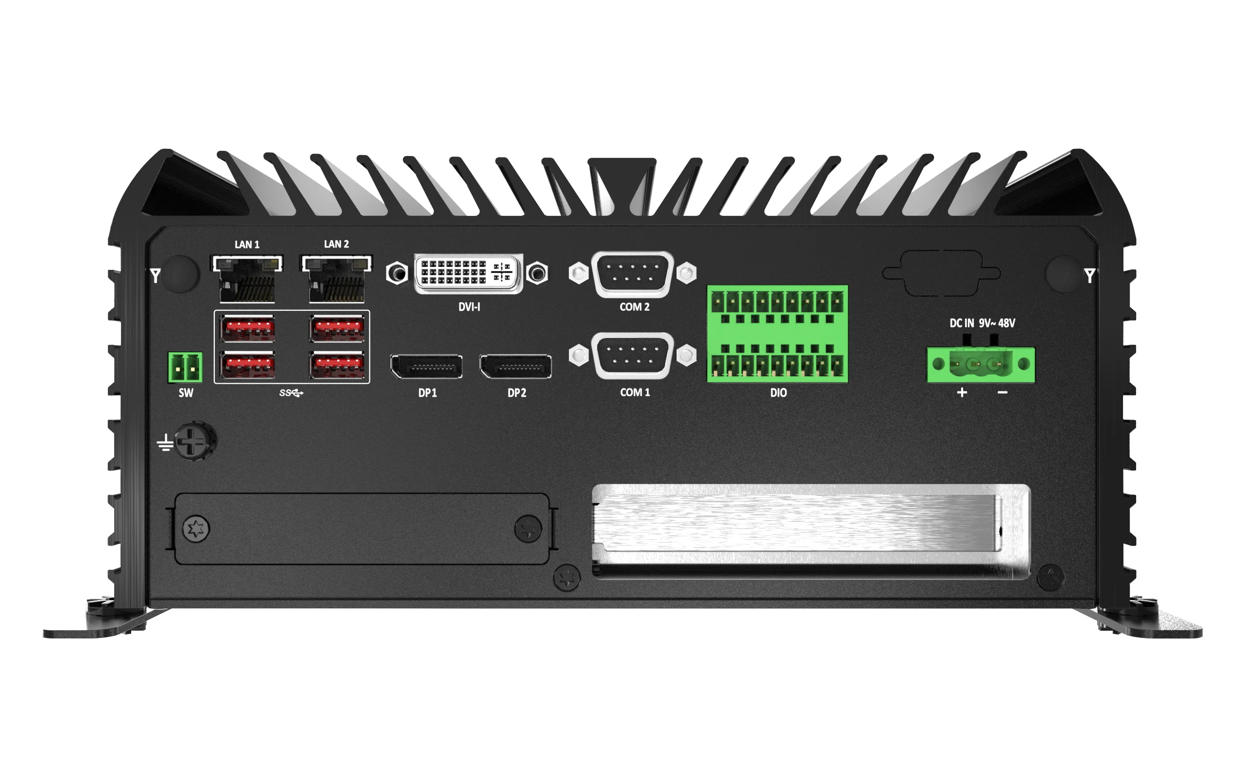 RCO-6111 Industrial Computer with 9th Gen Intel® Core™ CFL-R S Processor, 1x PCI/PCIe Expansion - Image 6