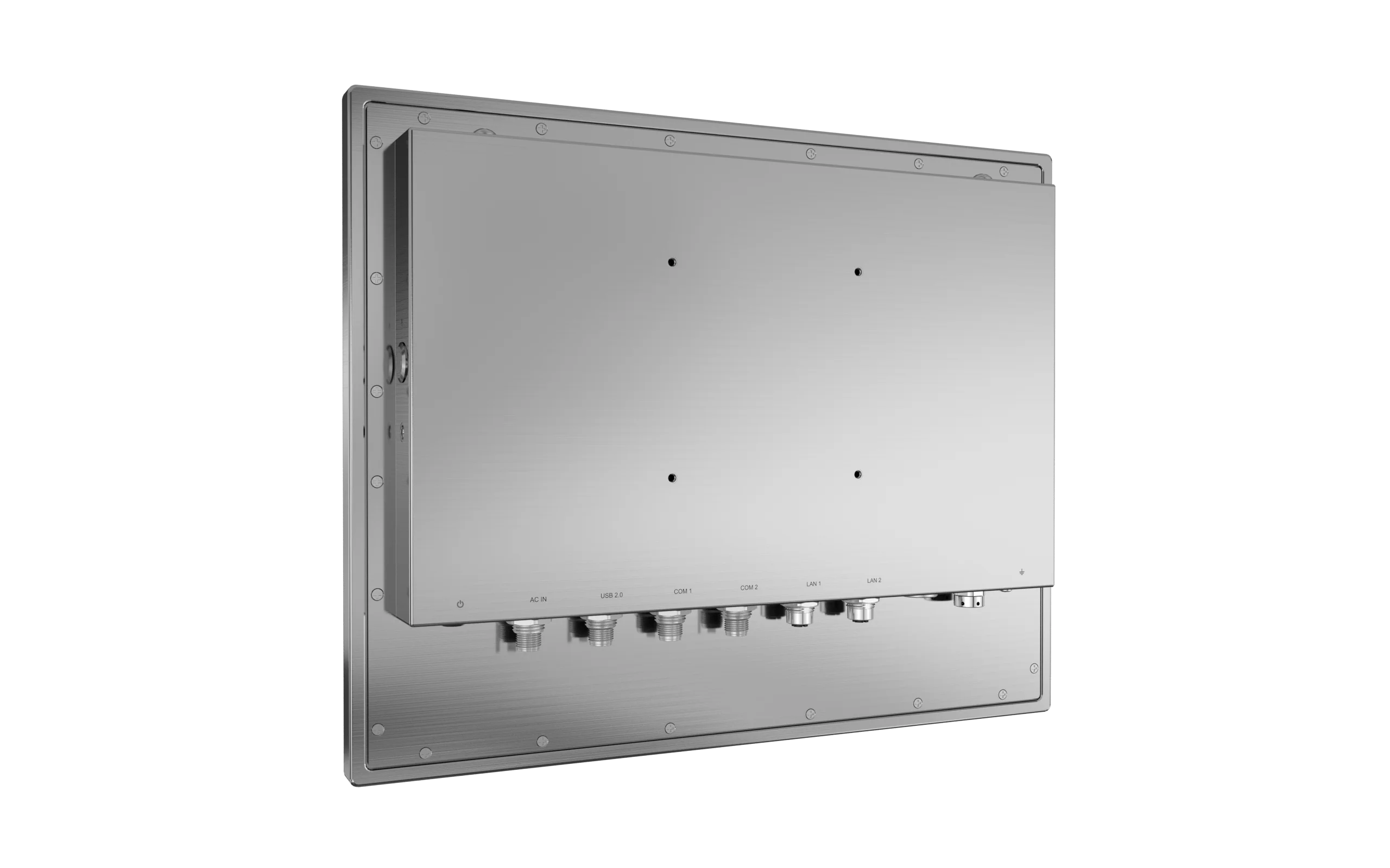 SIO-315-ASL 15" Stainless Steel Panel PC with Intel Atom® x7000 Series Processor, 2x LAN, 2x COM, 2x USB - Image 4