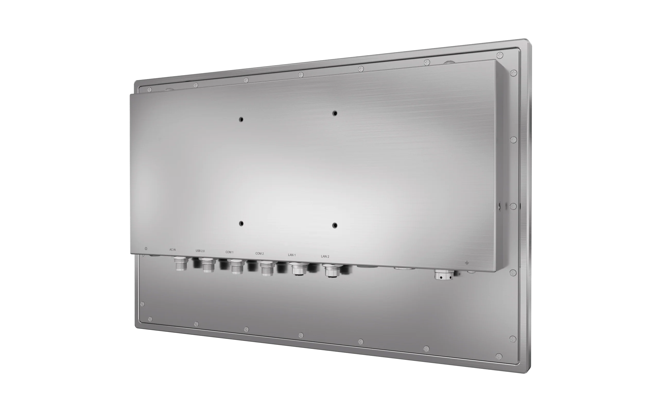 SIO-W315-ASL 15.6" Stainless Steel Panel PC with Intel Atom® x7000 Series Processor, 2x LAN, 2x COM, 2x USB - Image 6