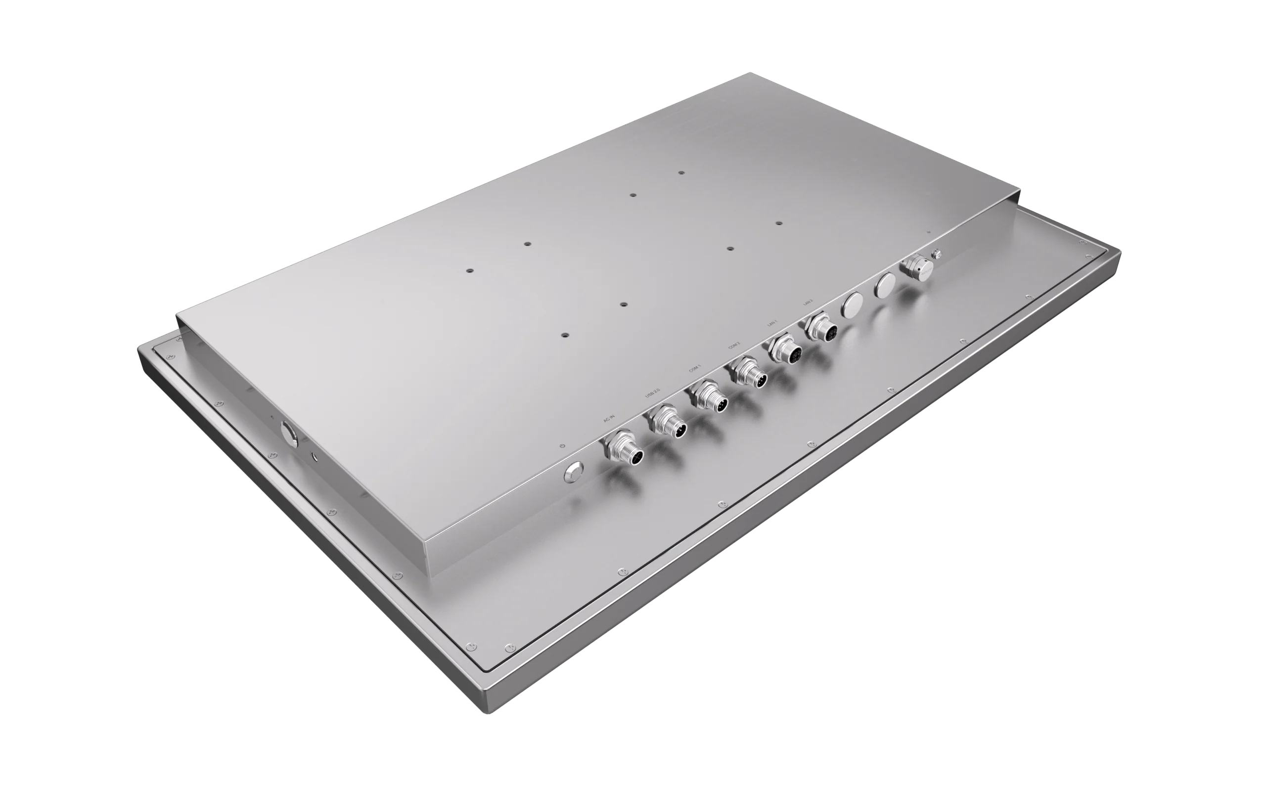SIO-W321-ASL 21.5" Stainless Steel Panel PC with Intel Atom® x7000 Series Processor, 2x LAN, 2x COM, 2x USB - Image 10