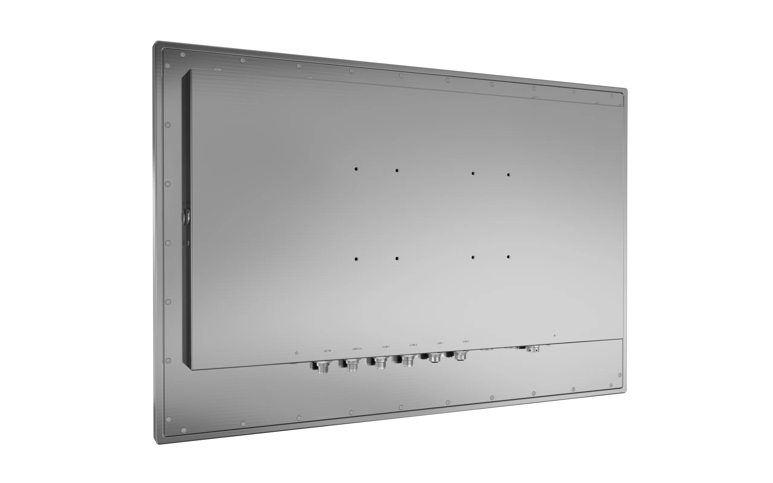 SIO-W324-ASL 23.8" Stainless Steel Panel PC with Intel Atom® x7000 Series Processor, 2x LAN, 2x COM, 2x USB - Image 4