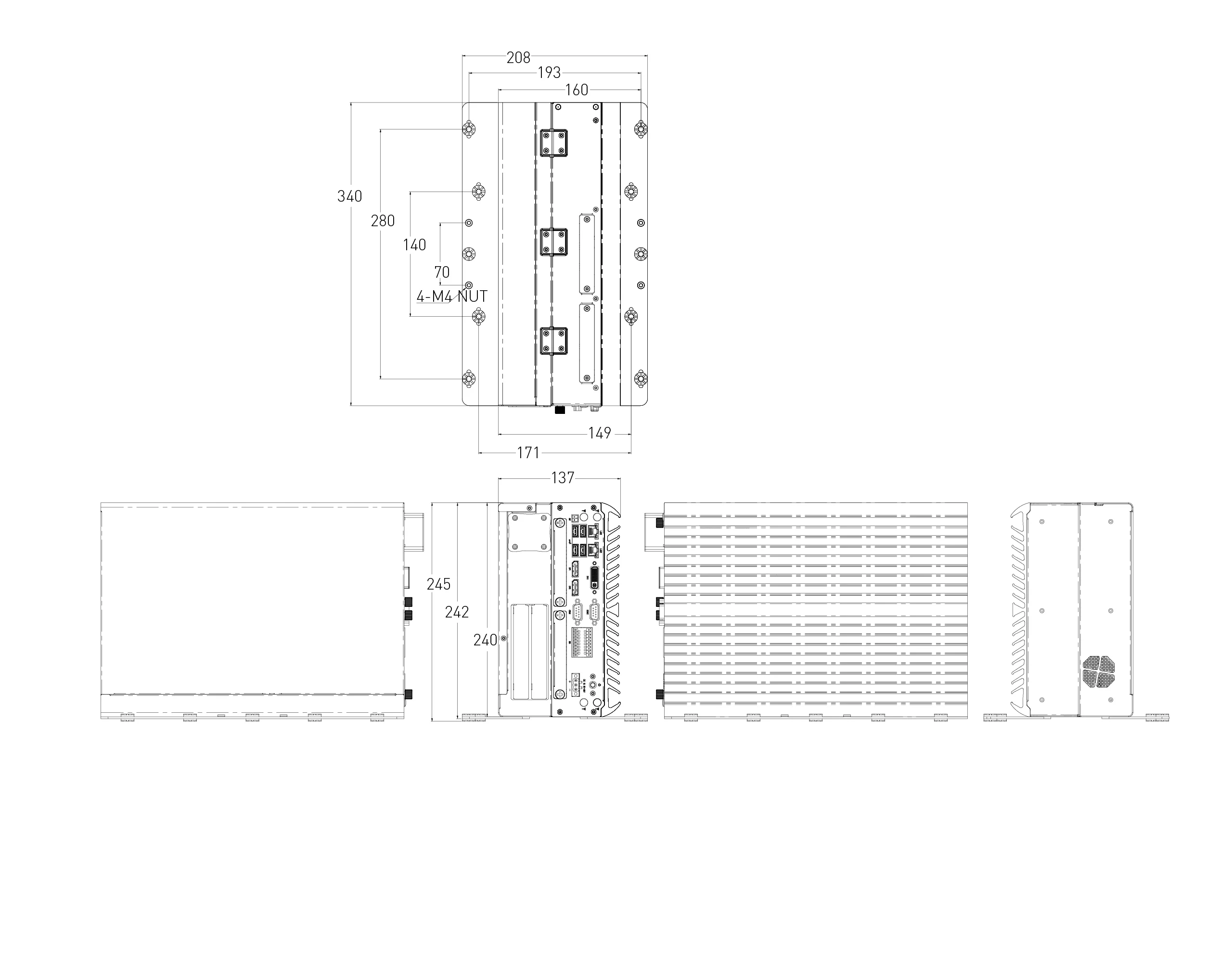VCO-6000-CFL-2 Machine Vision Computer with 9th Gen Intel® Core™ CFL-R S Processor, 2x Expansion - Image 9